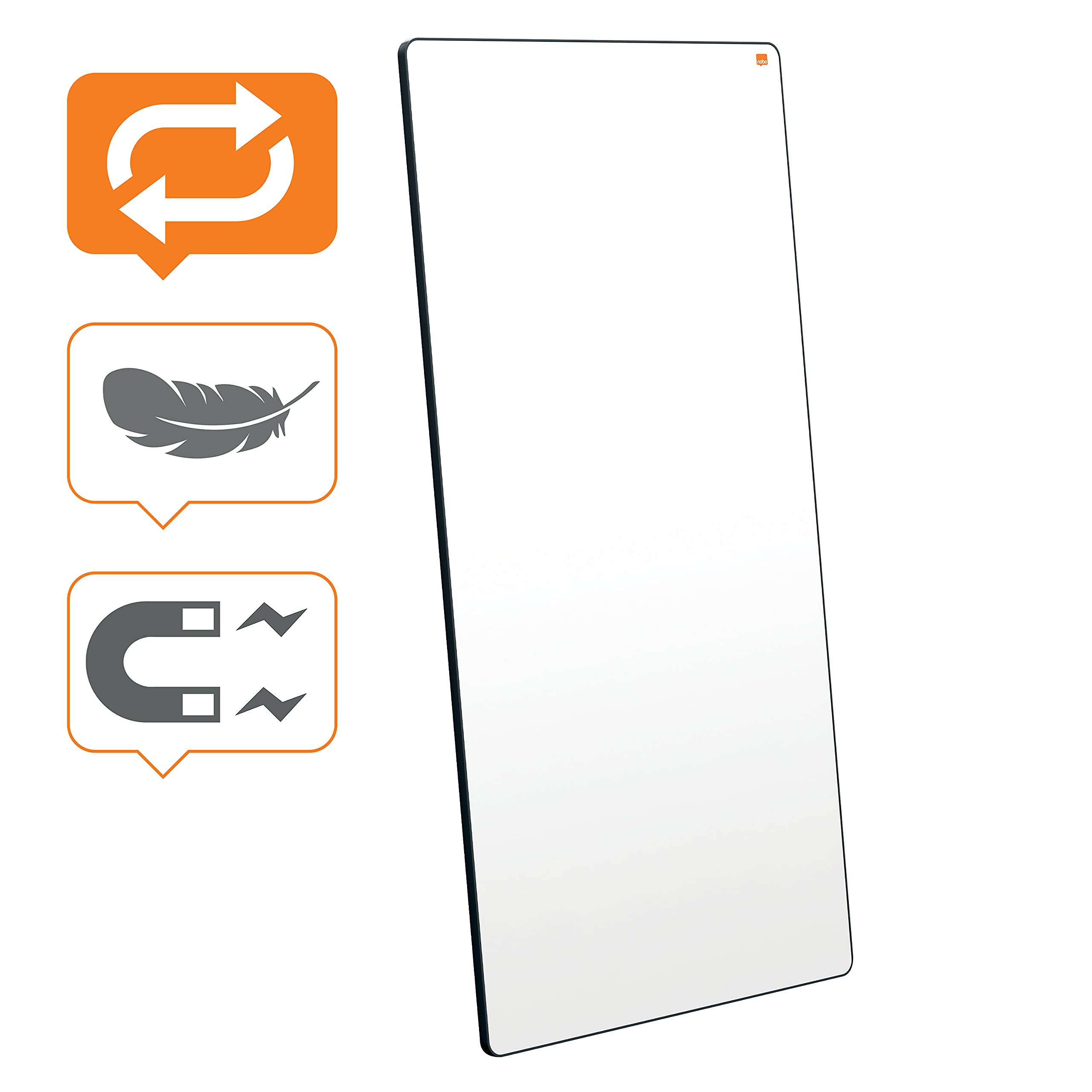 nobo-move-meet-1915564-whiteboard-90x180-schwarz-doppelseitig image 3