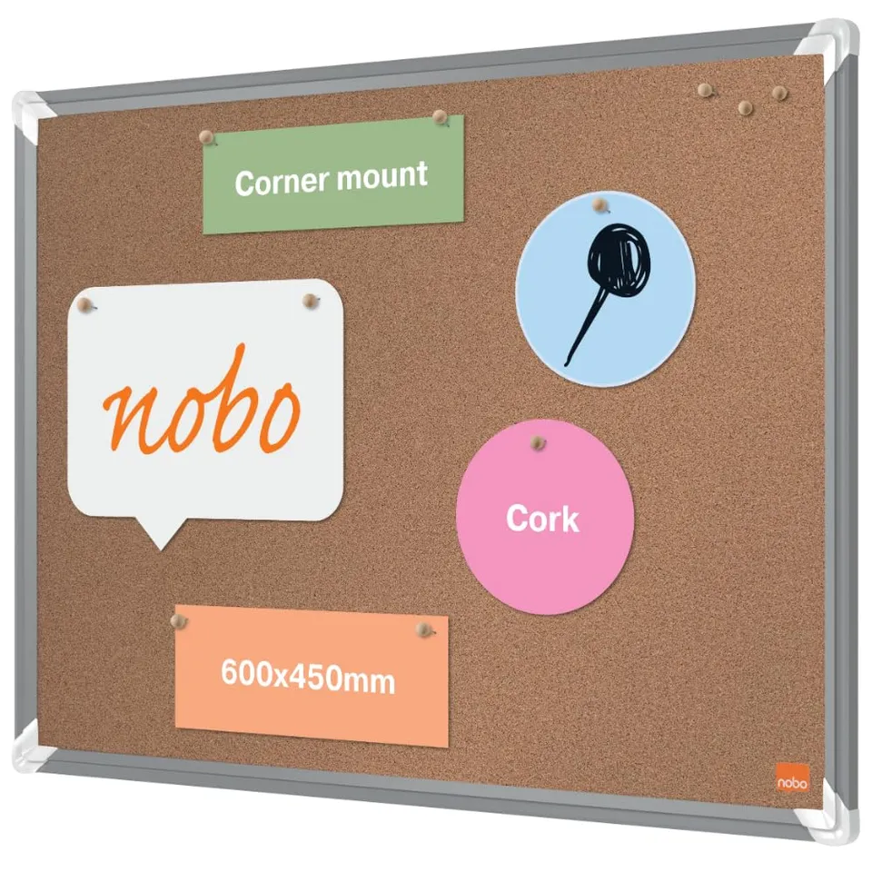 nobo-premium-plus-1915179-kork-notiztafel-45x60-cm-braun image 1