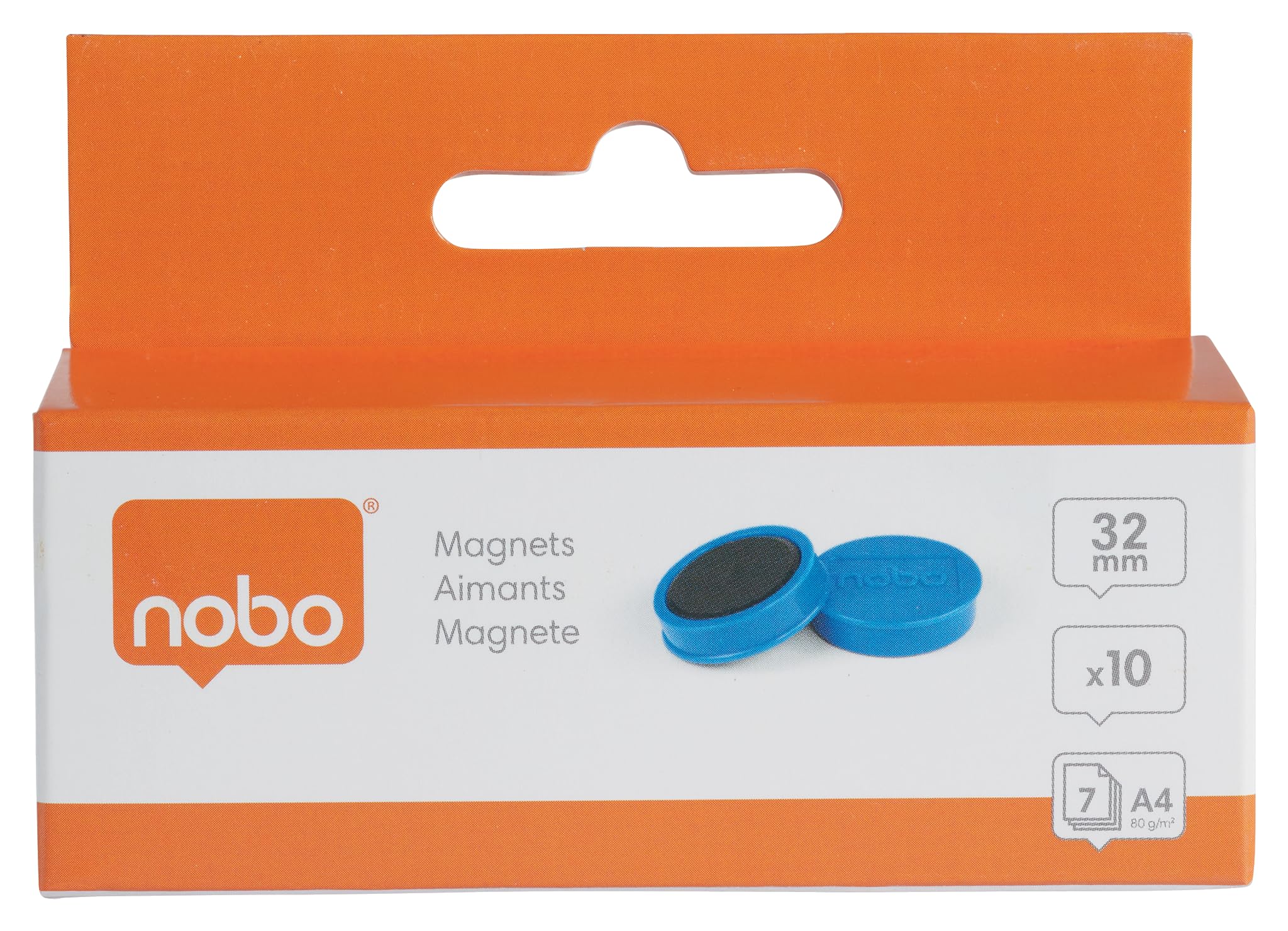 nobo-glide-whiteboard-magnete-32-mm-blau-10-st-ck-rund image 7