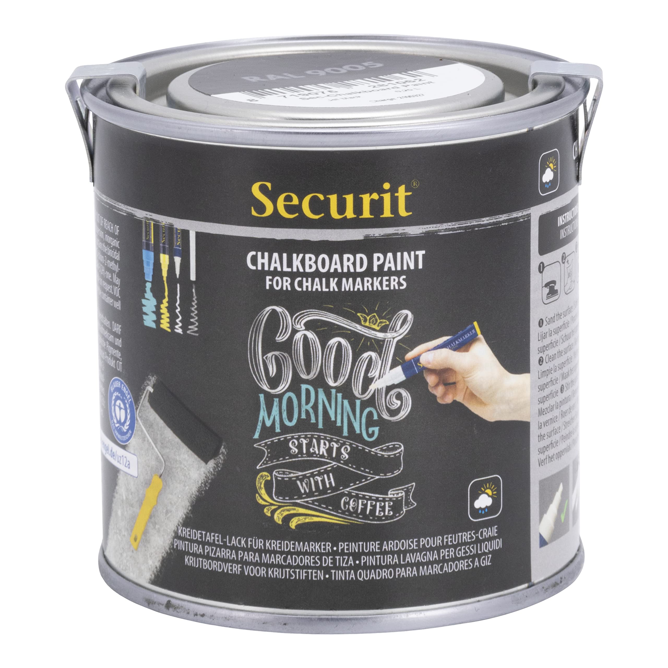 securit-original-tafellack-schwarz-250ml-wasserbasiert image 1