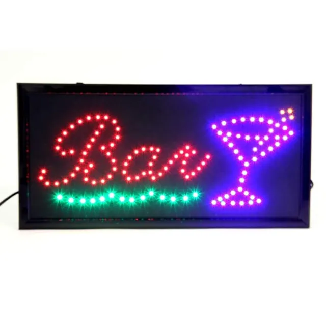 securit-nova-leuchtschild-bar-47-5-cm-led-2-farbig image 1