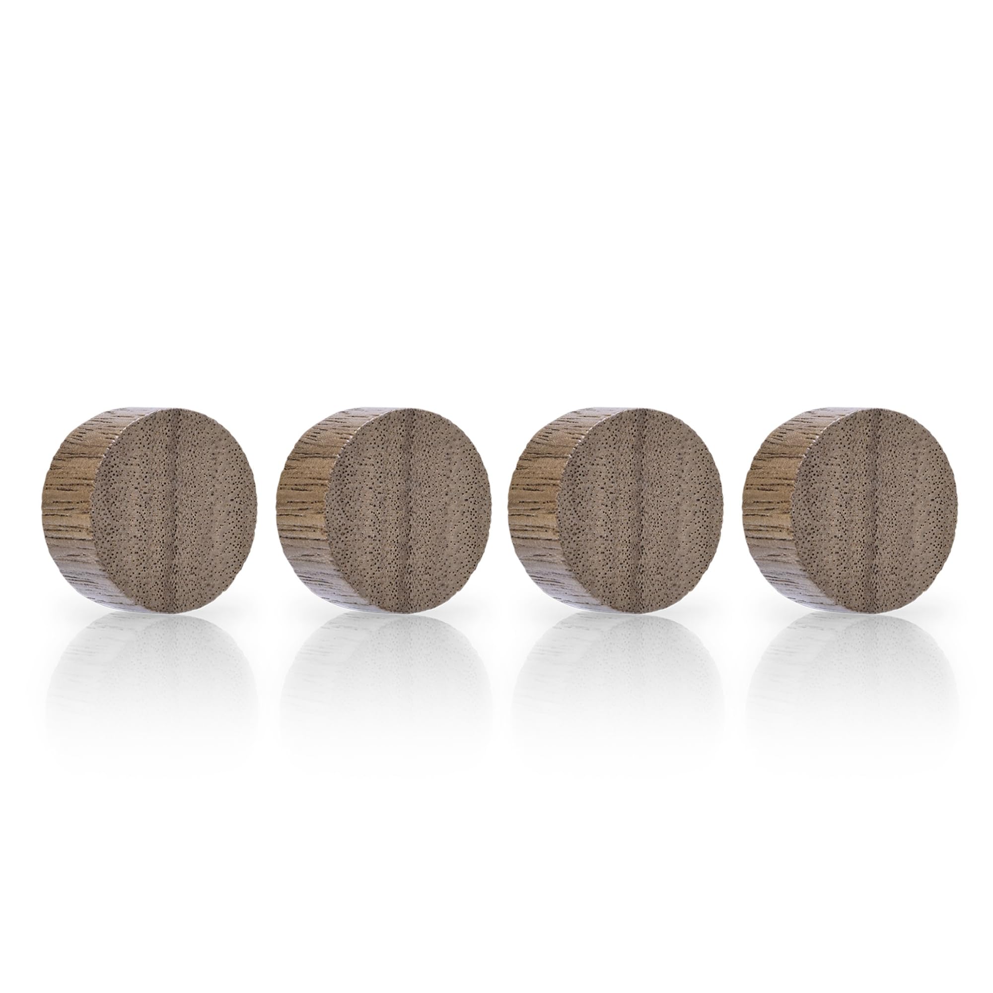 magnetoplan-wood-series-circle-magnete-walnuss-4-stu00fcck-30mm image 1
