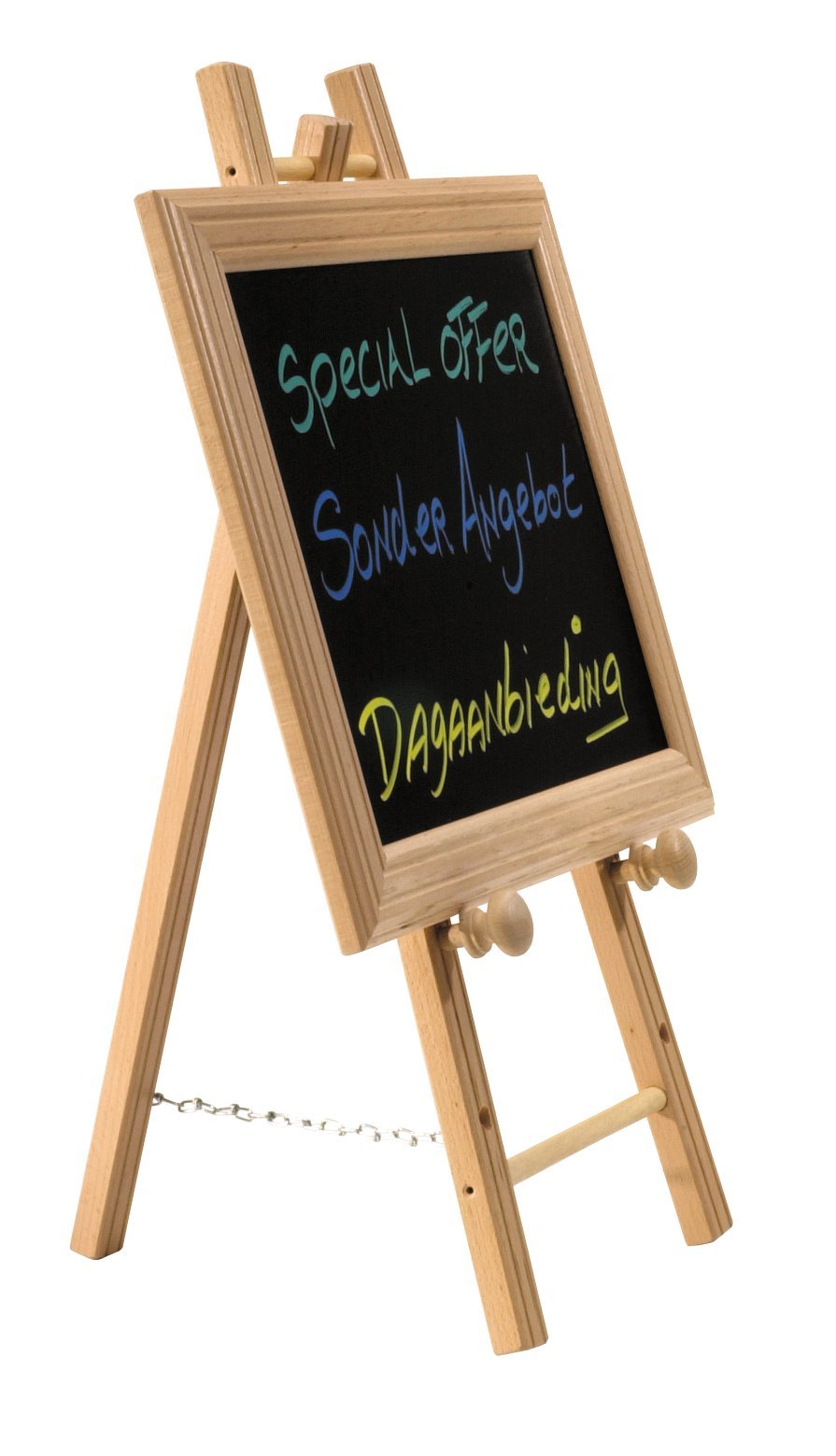 securit-woody-pr-sentationsstaffelei-holz-natur-65-cm-witterungsfest image 2