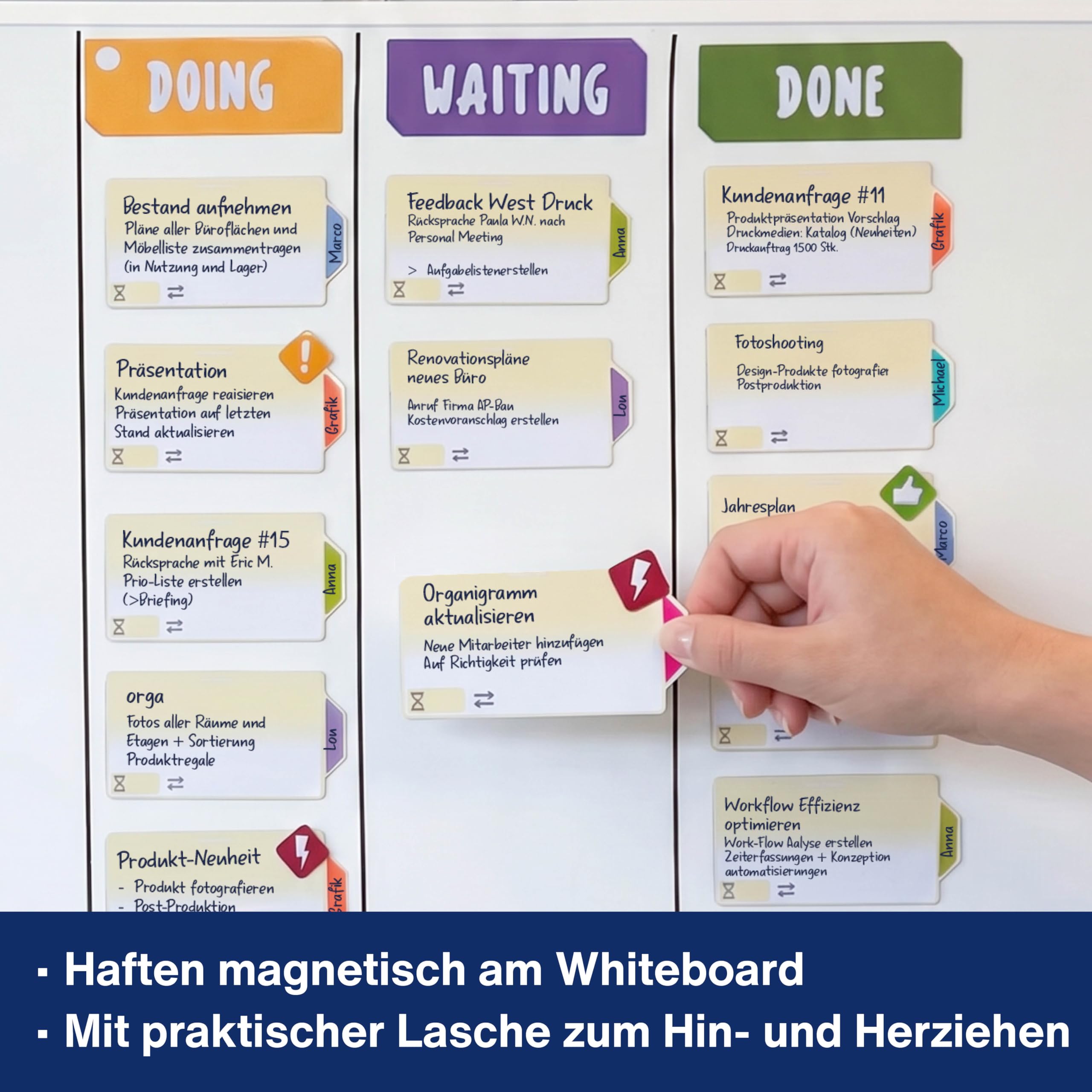 magnetoplan-scrumboard-sprintbox-scrum-set-255-teilig-magnetisch image 6