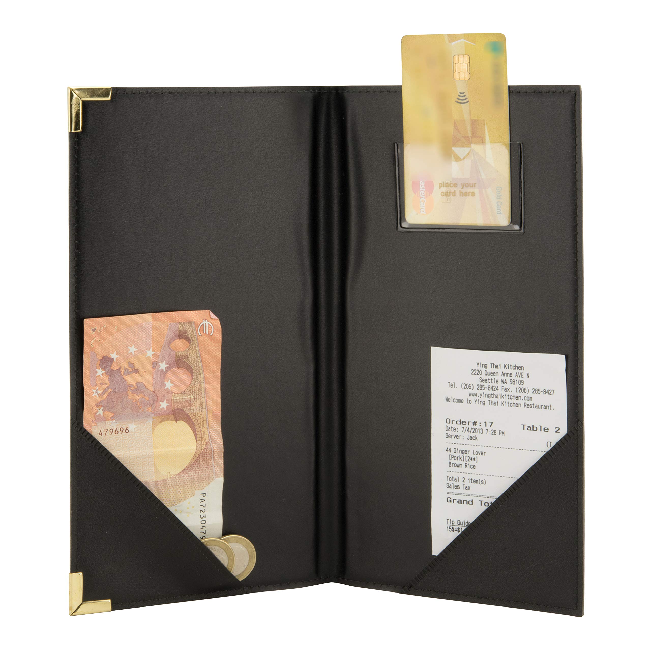 securit-classic-rechnungsmappe-23x13-cm-schwarz-lederoptik image 5