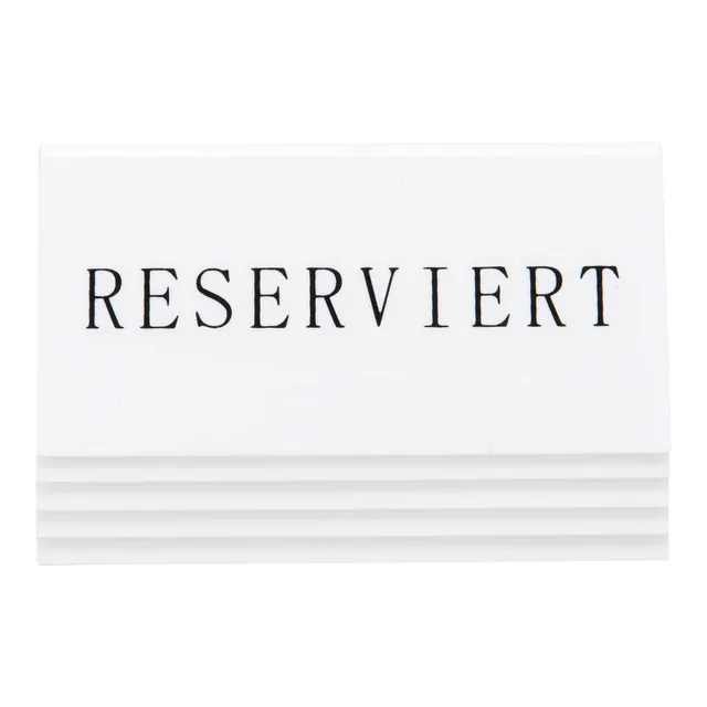 securit-crystal-tischaufsteller-reserviert-wei-5er-set image 1
