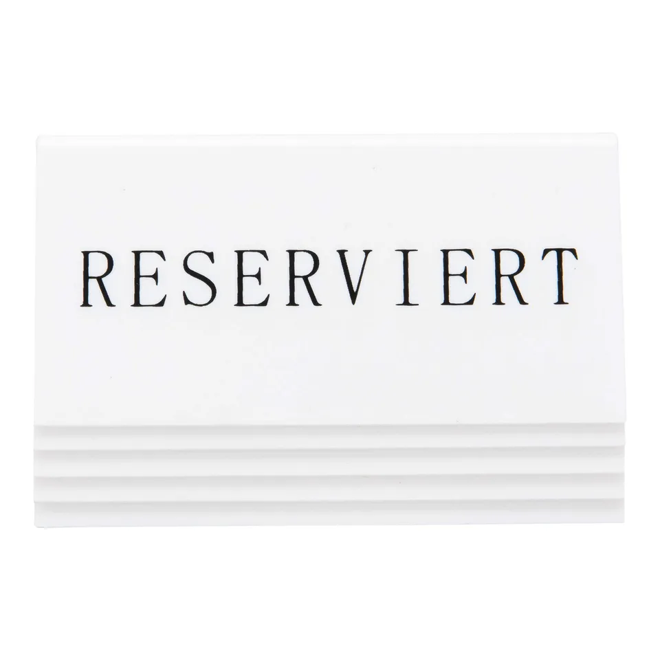 securit-crystal-tischaufsteller-reserviert-wei-5er-set image 1