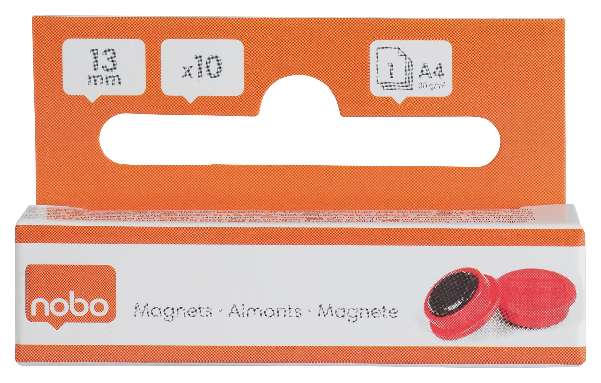 nobo-glide-whiteboard-magnete-rot-13-mm-10-st-ck image 5