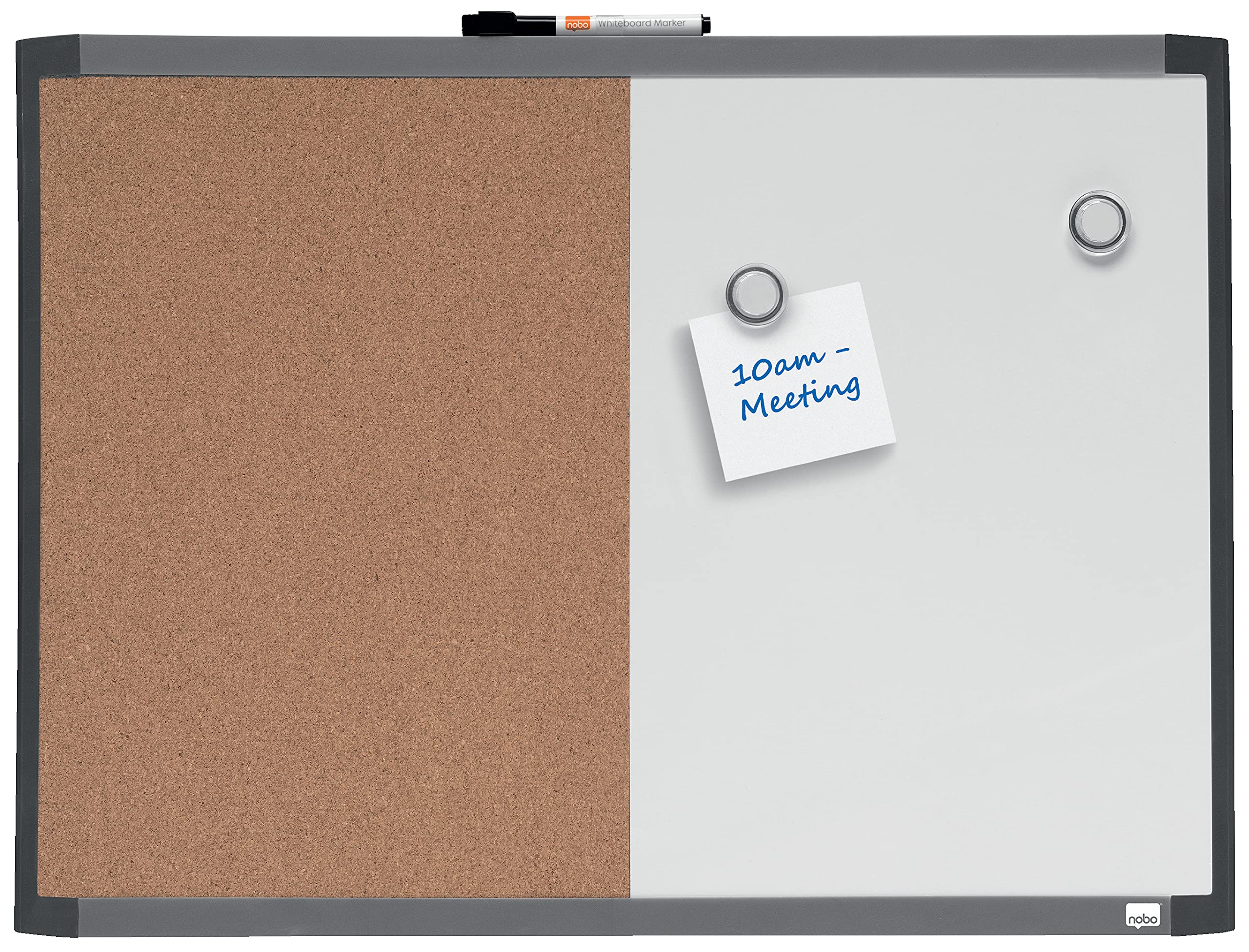 nobo-classic-steel-kombi-tafel-whiteboard-kork-585x430-mm image 4