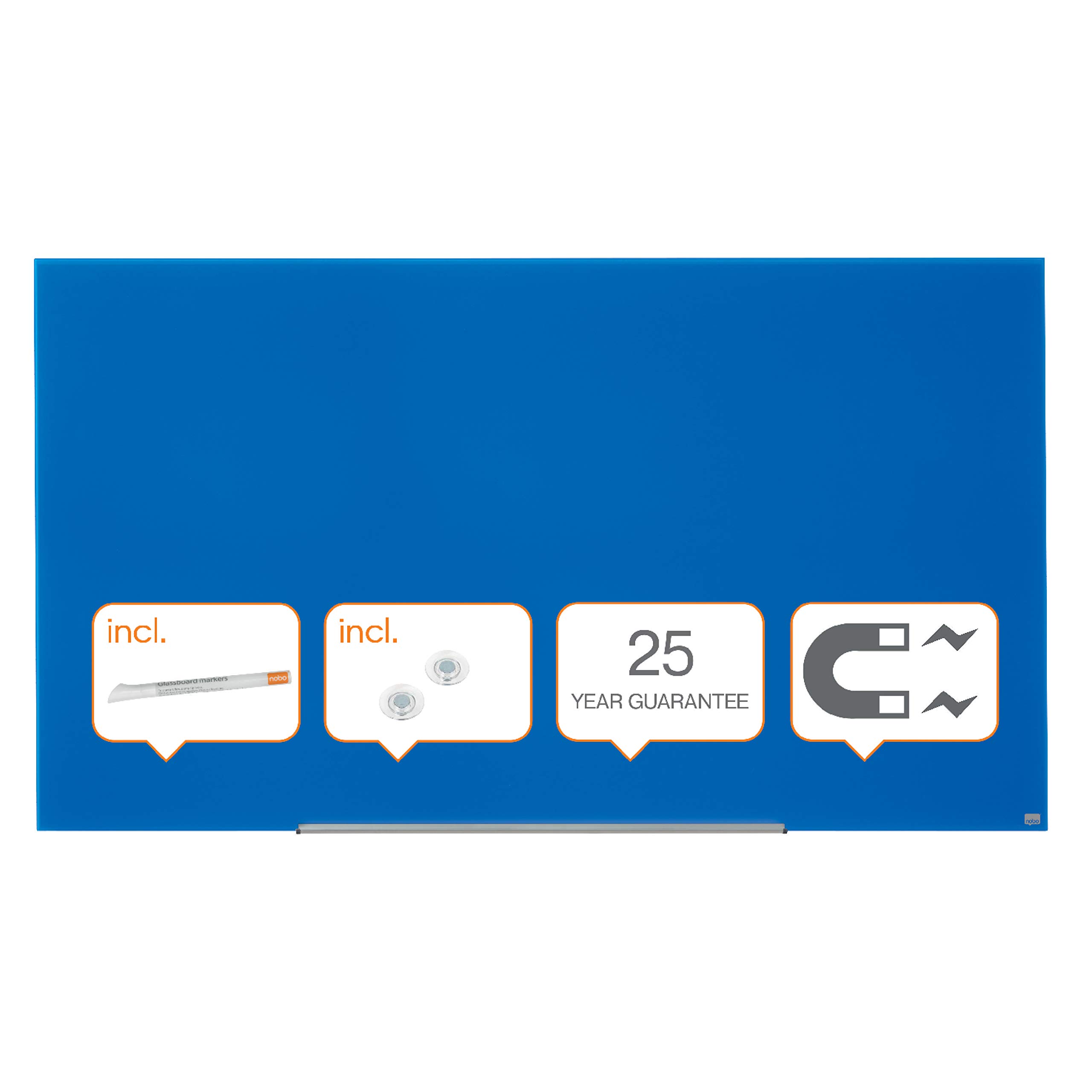 nobo-impression-pro-glas-whiteboard-blau-190x100-cm-magnetisch image 3
