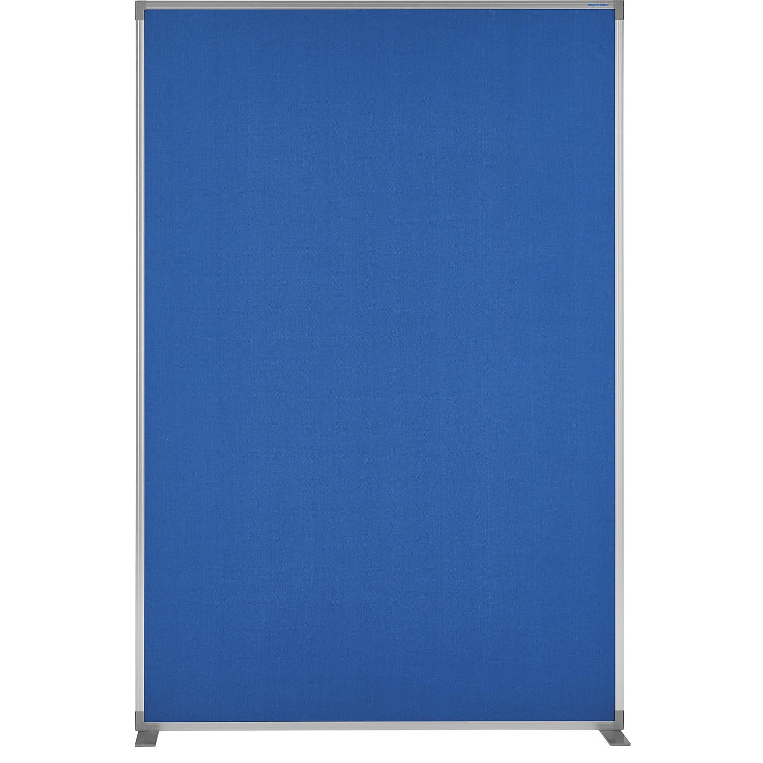 magnetoplan-variopin-raumteiler-textil-taubenblau-alurahmen image 1