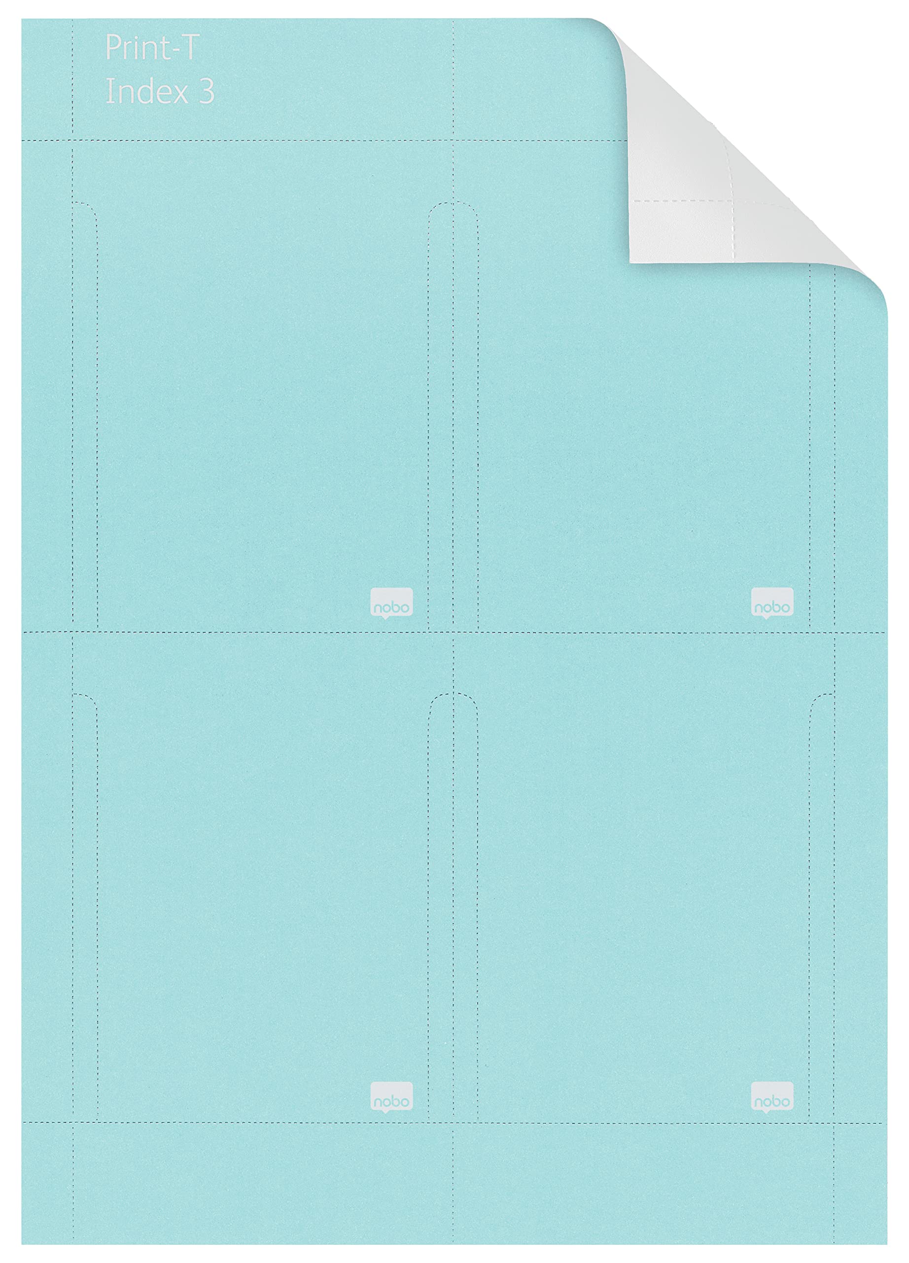 nobo-classic-steel-t-karten-gr-e-3-gelb-80-st-ck image 2
