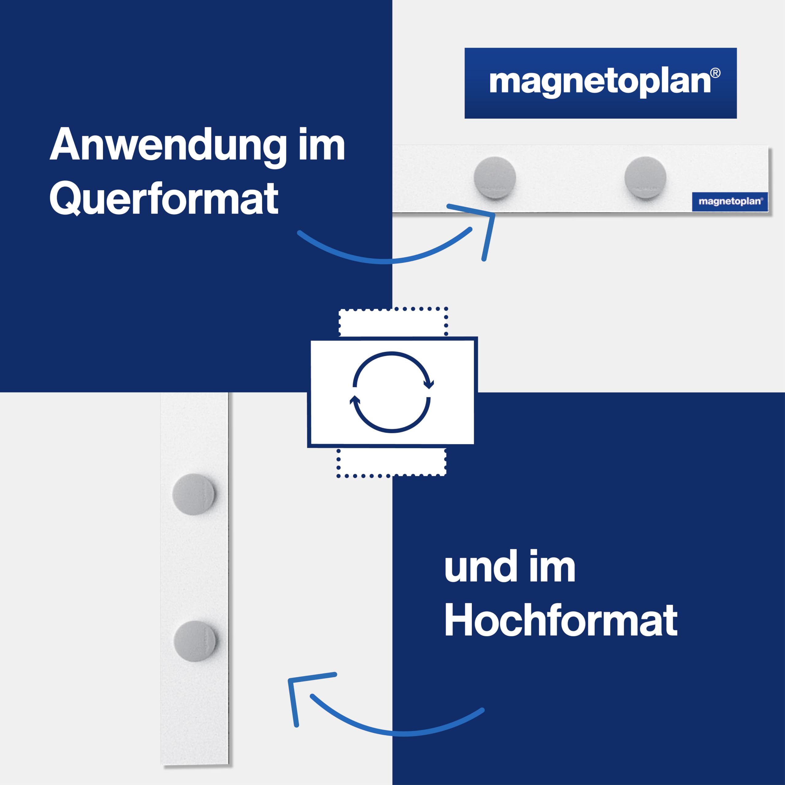 magnetoplan-magnetowand-magnetleiste-500mm-selbstklebend-wei image 7