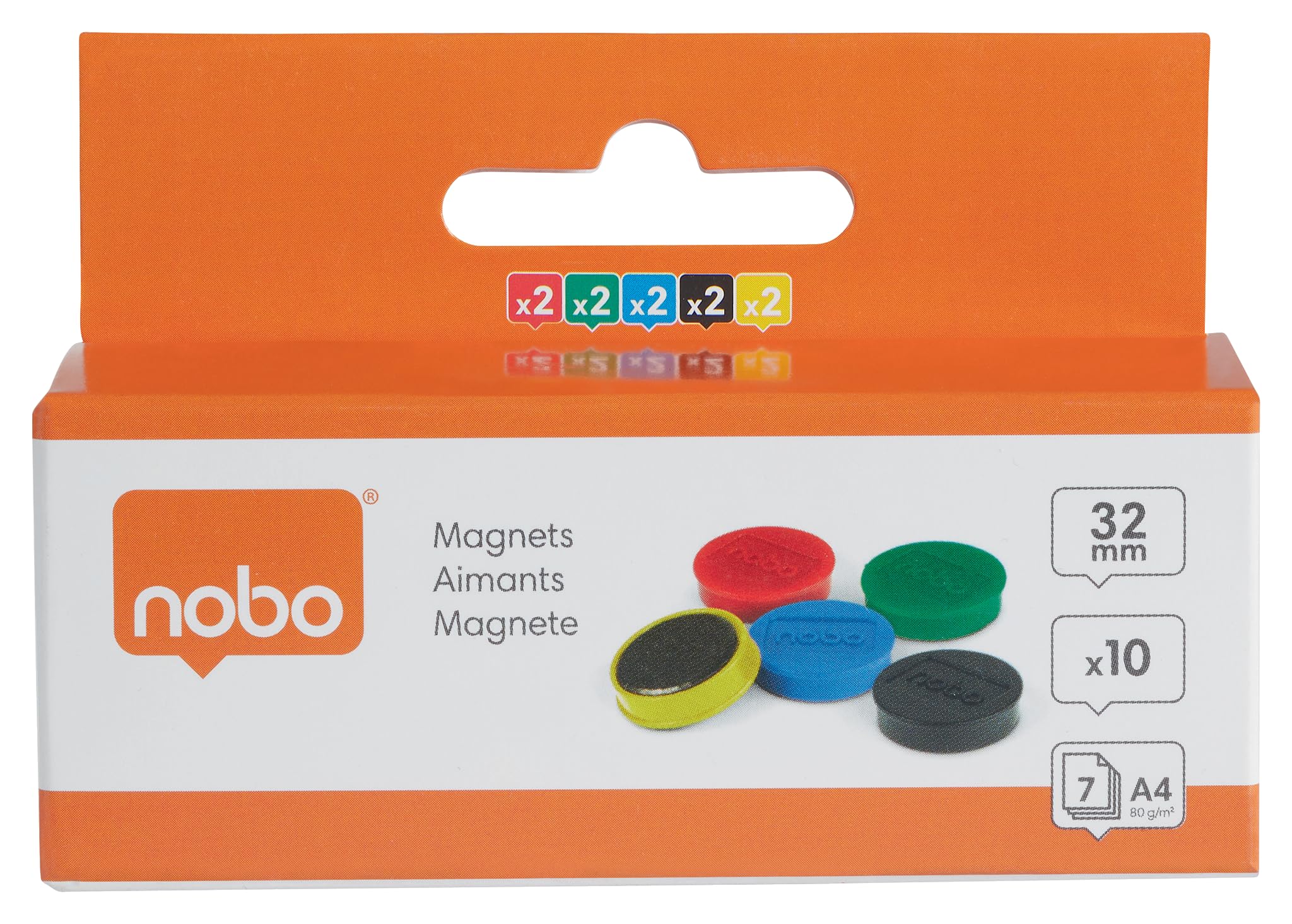 nobo-glide-whiteboard-magnete-32-mm-mehrfarbig-10-st-ck image 7