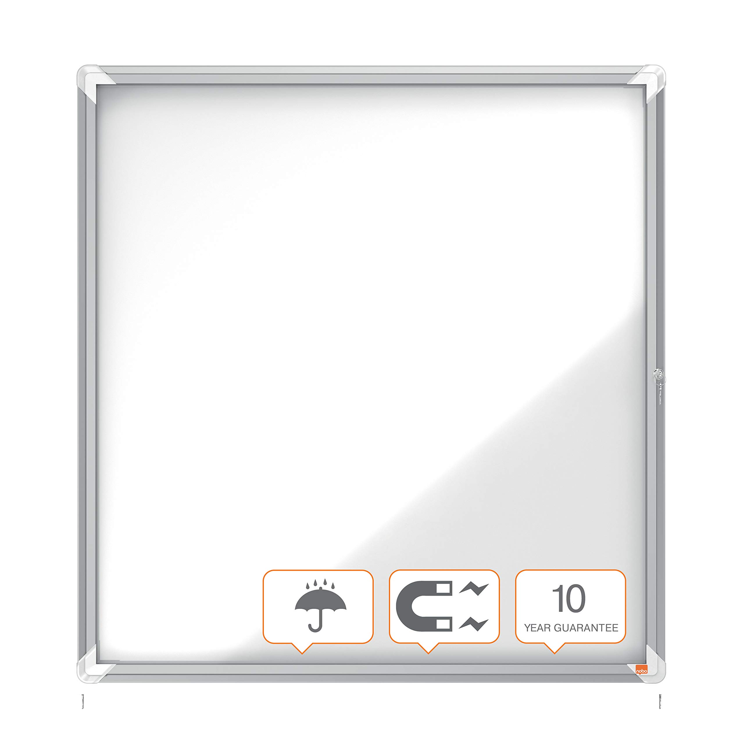 nobo-premium-plus-schaukasten-12xa4-wei-magnetisch-abschlie-bar image 2