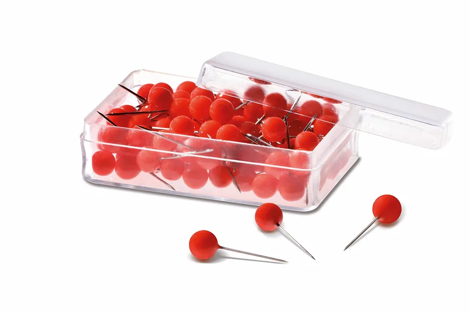 magnetoplan-design-pinboard-sp-pinnadeln-rot-100-st-ck-edelstahl image 1