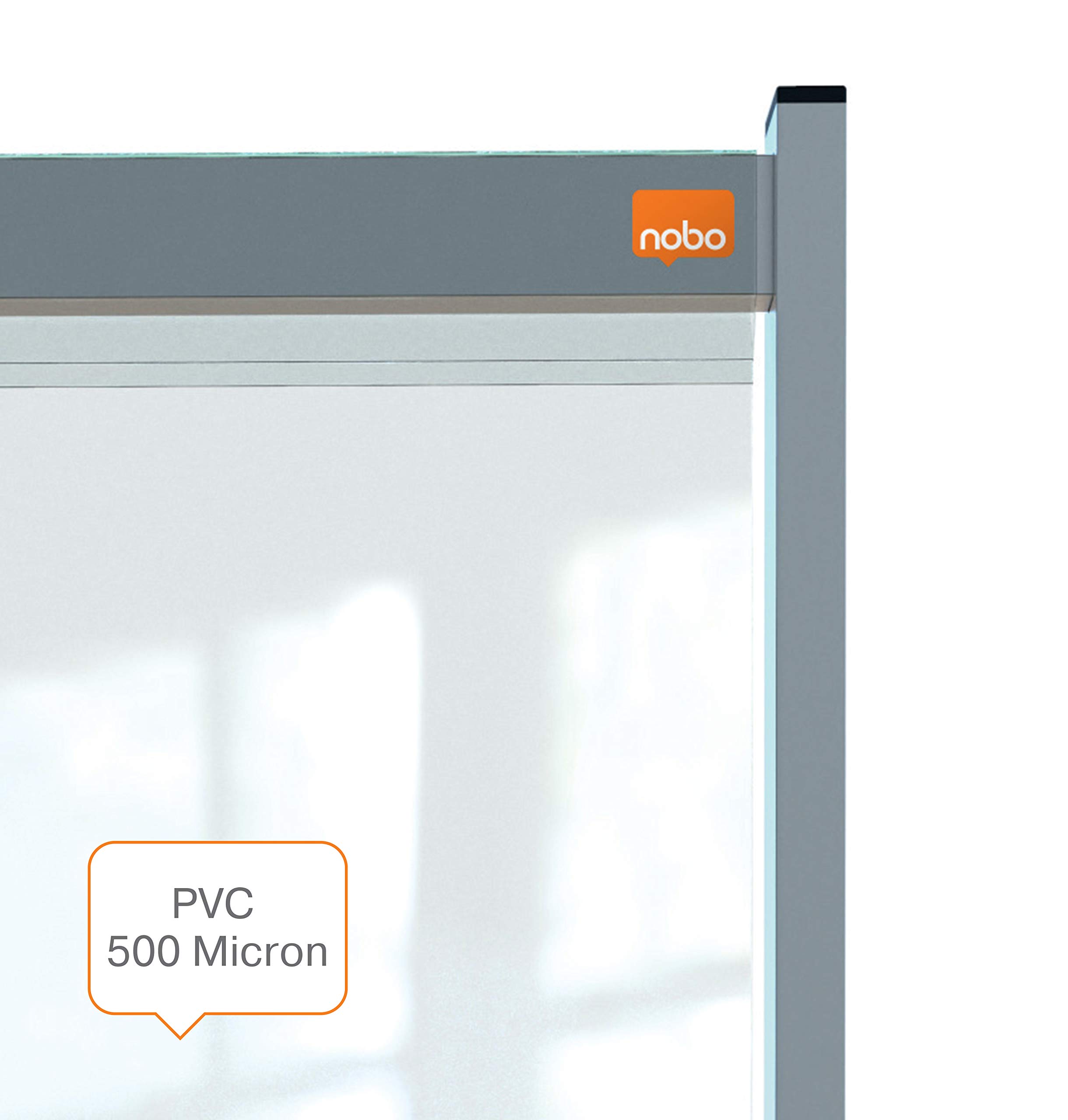 nobo-premium-plus-stellwand-transparent-780x2060-cm-raumteiler image 4