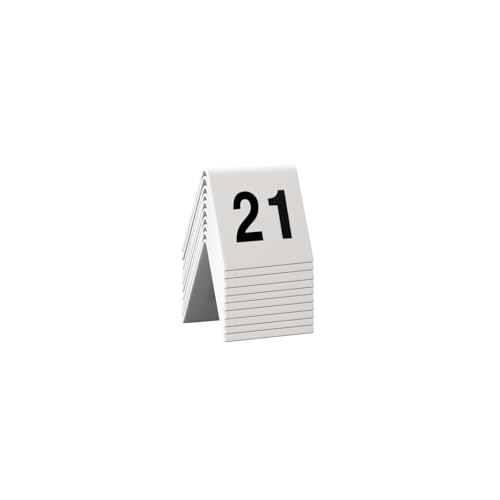 securit-crystal-tischnummern-1-bis-10-wei-acryl-stapelbar-10er-set image 8