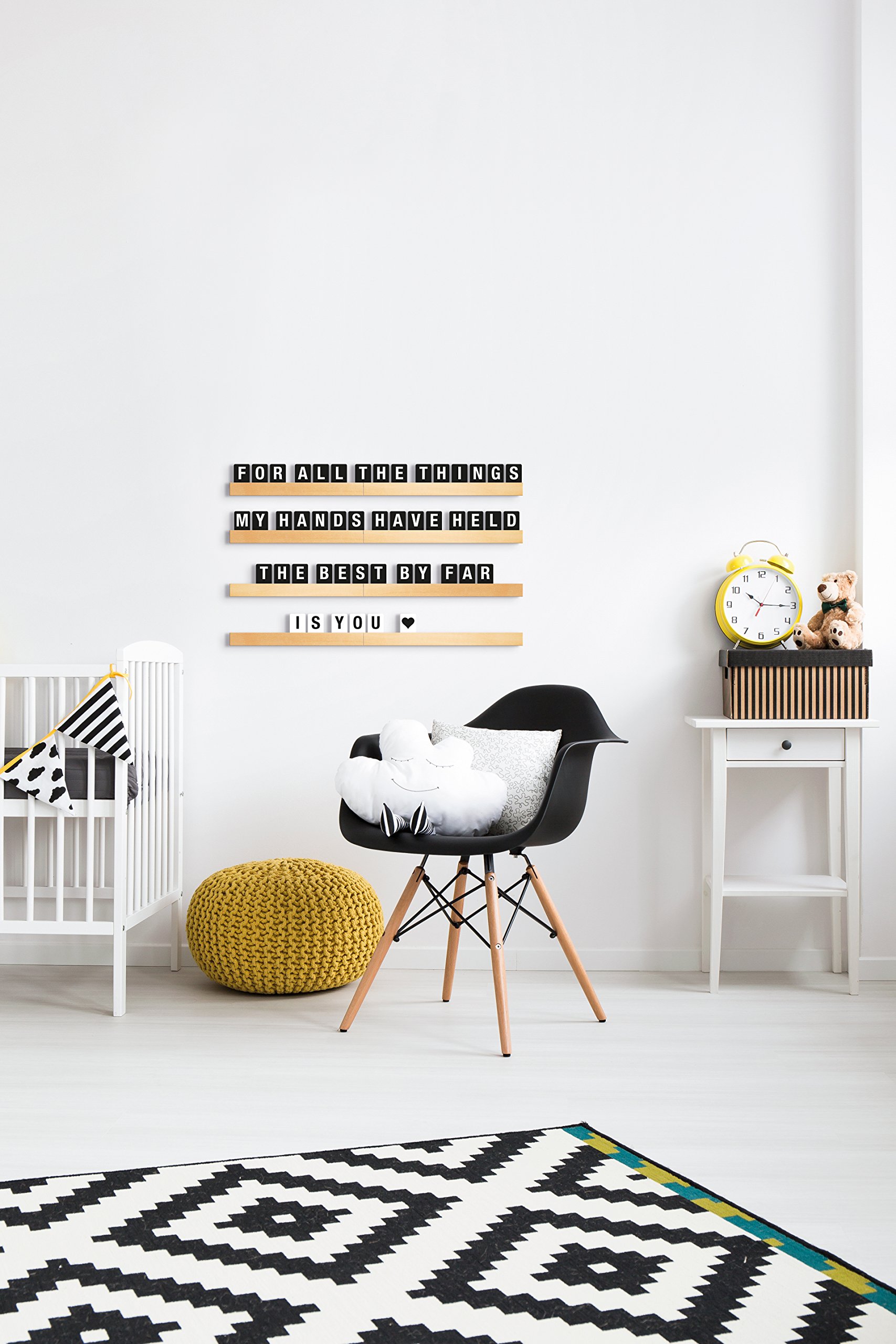 securit-magnetic-buchstaben-regal-teak-1-m-grau image 4