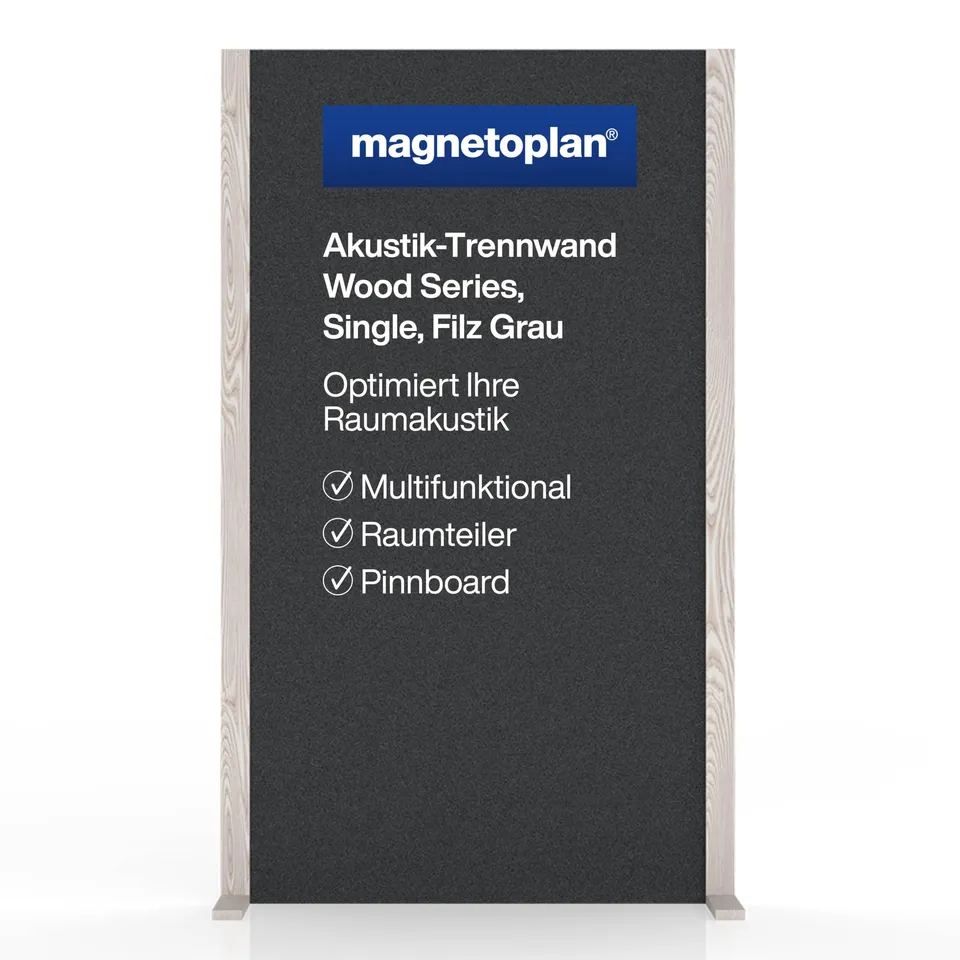 magnetoplan-wood-series-akustik-trennwand-single-filz-grau image 1