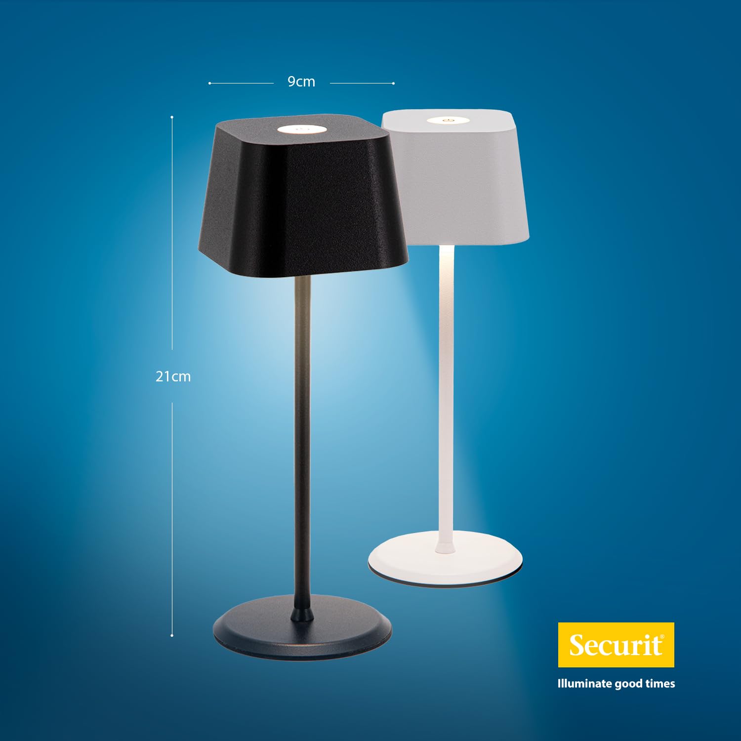 securit-nova-malta-tischleuchte-schwarz-dimmbar-akku-ip54 image 6