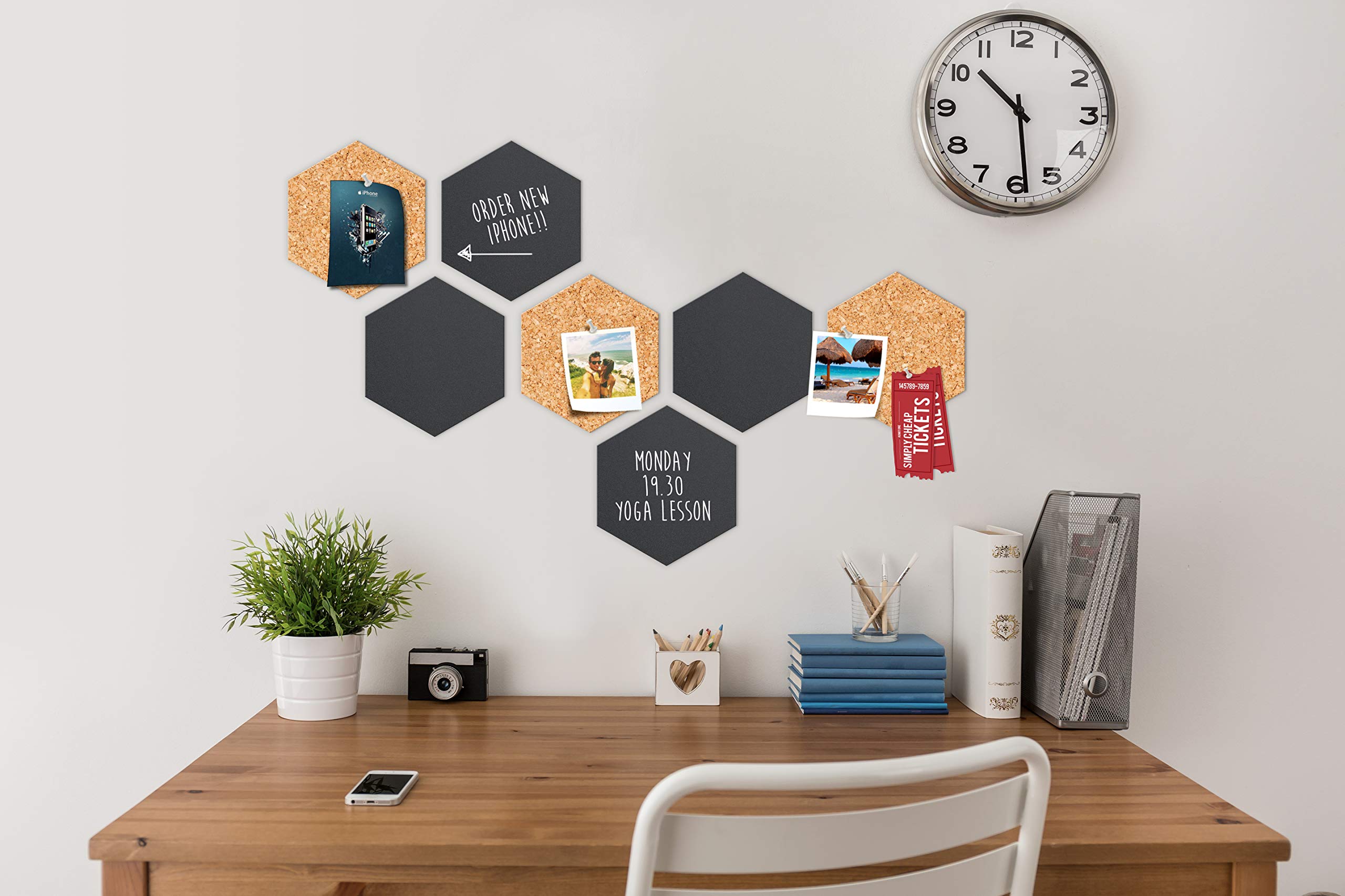 securit-universal-silhouette-hexagon-kreidetafel-hexagonform image 4