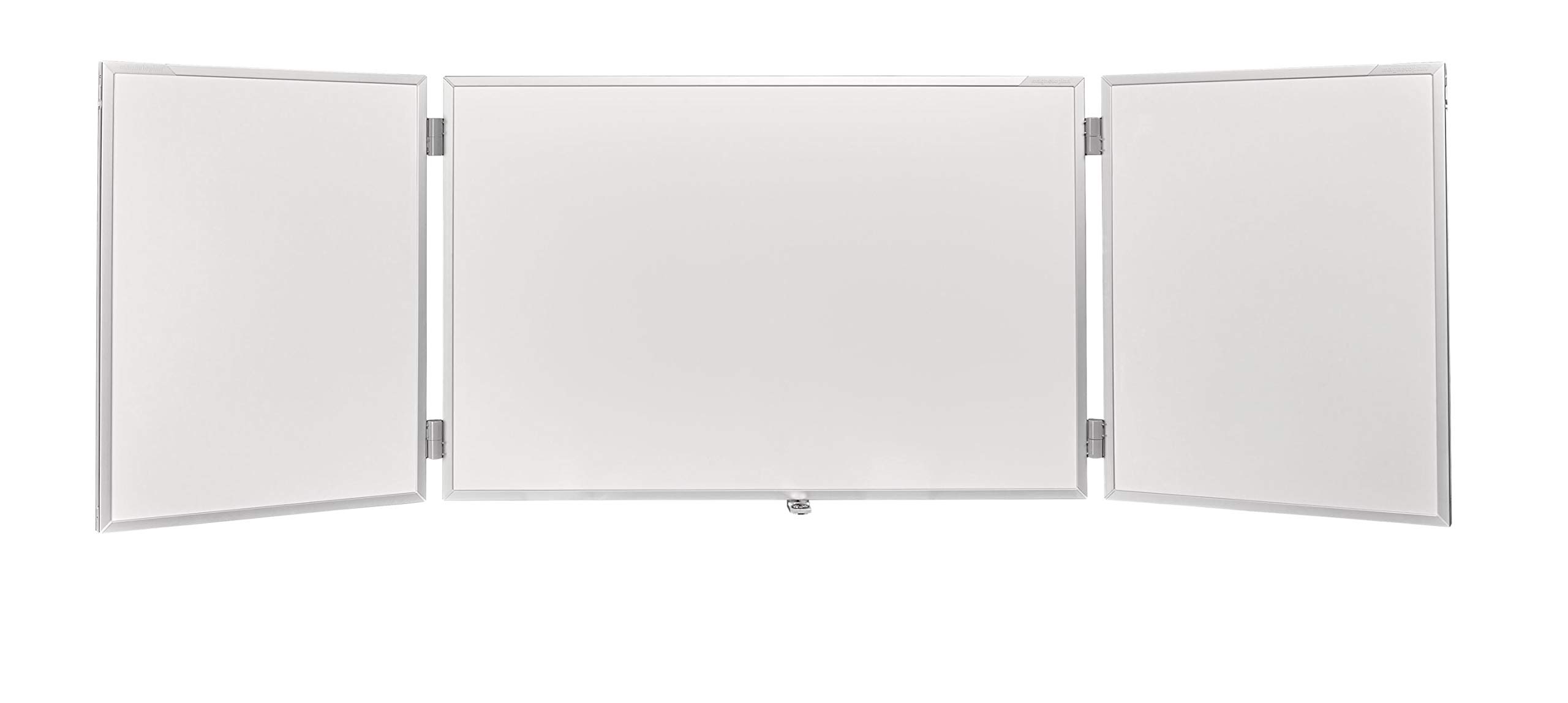 magnetoplan-ferroscript-klapptafel-90x60-wei-dreiteilig image 1