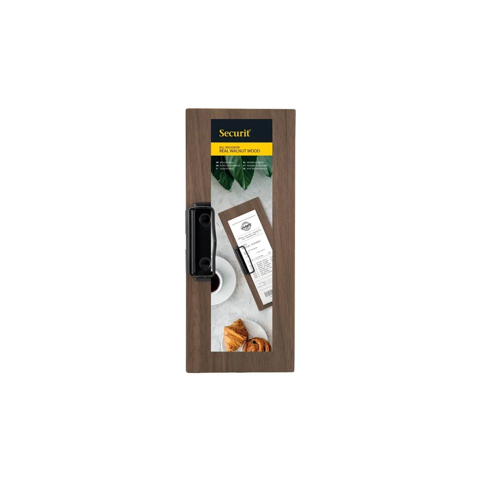 securit-silhouette-rechnungsmappe-walnuss-holz-mit-clip image 1