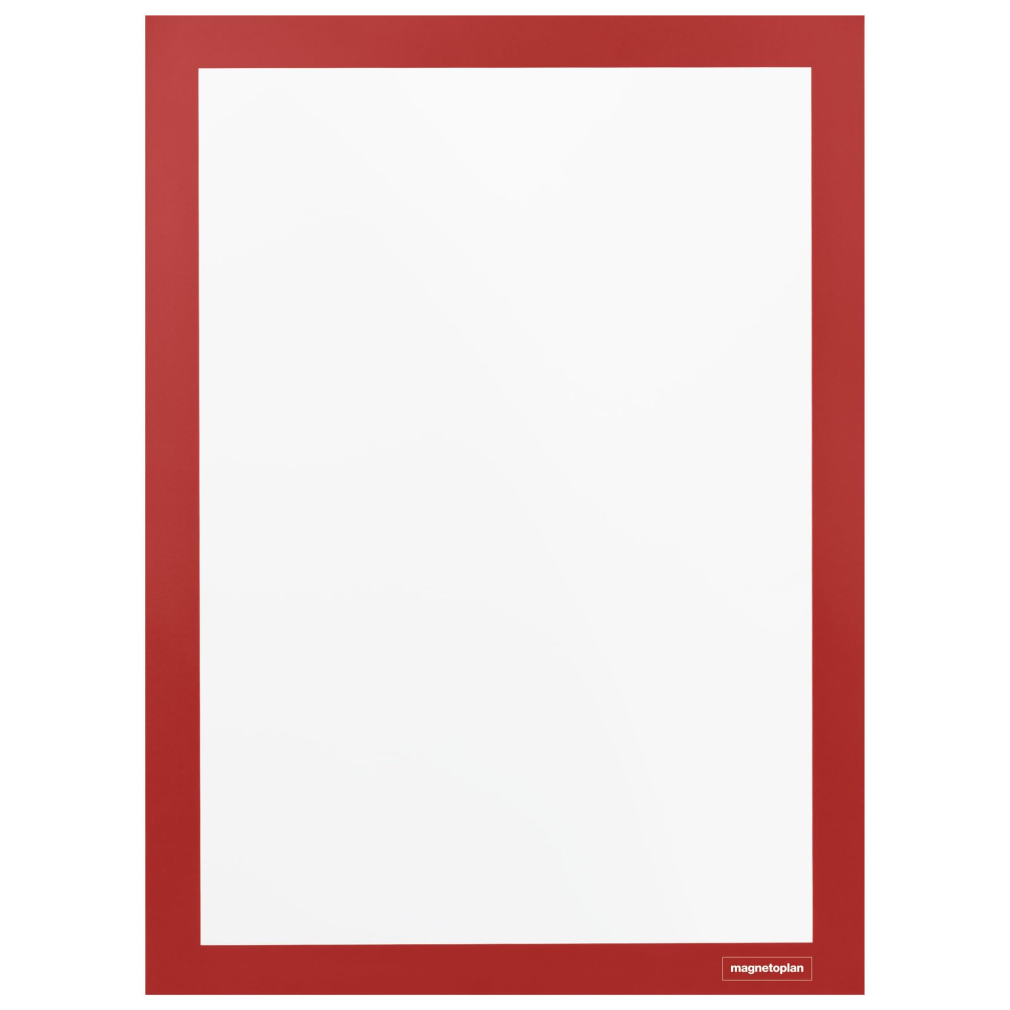 magnetoplan-magnetofix-info-rahmen-a4-rot-selbstklebend-2-stk image 4