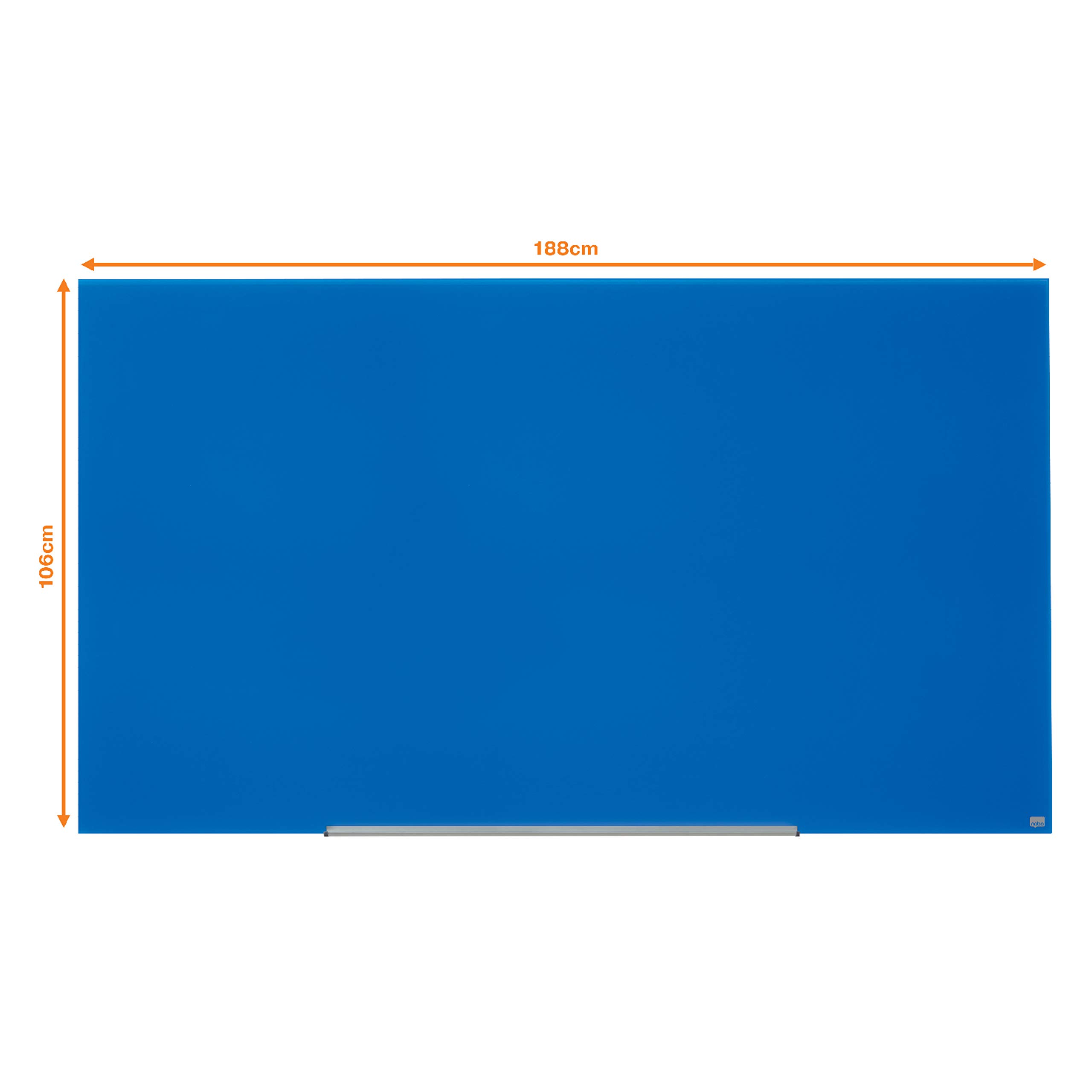 nobo-impression-pro-glas-whiteboard-blau-190x100-cm-magnetisch image 2