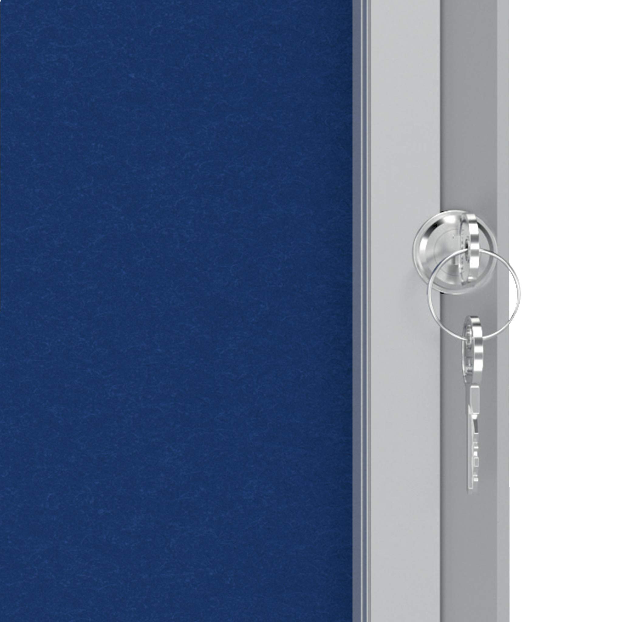 nobo-premium-plus-schaukasten-filz-9xa4-blau-abschlie-bar image 4