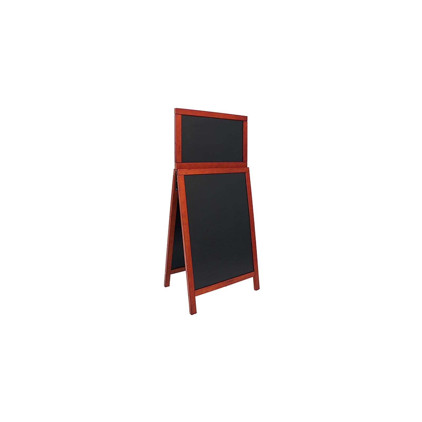 securit-woody-gehweg-aufsteller-55x120-cm-mahagoni-kreidetafel image 1