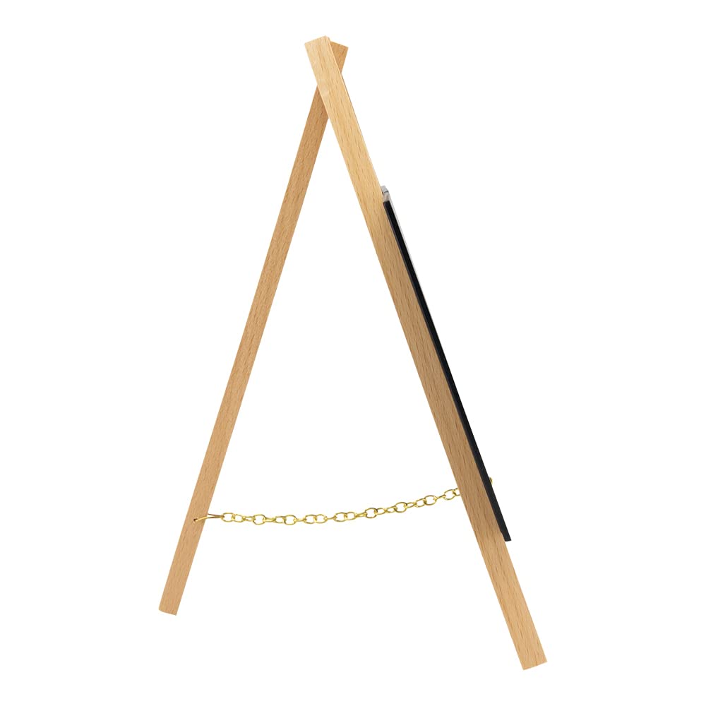 securit-elegant-mini-staffelei-kreidetafel-buche-24x13-5cm-stift image 5