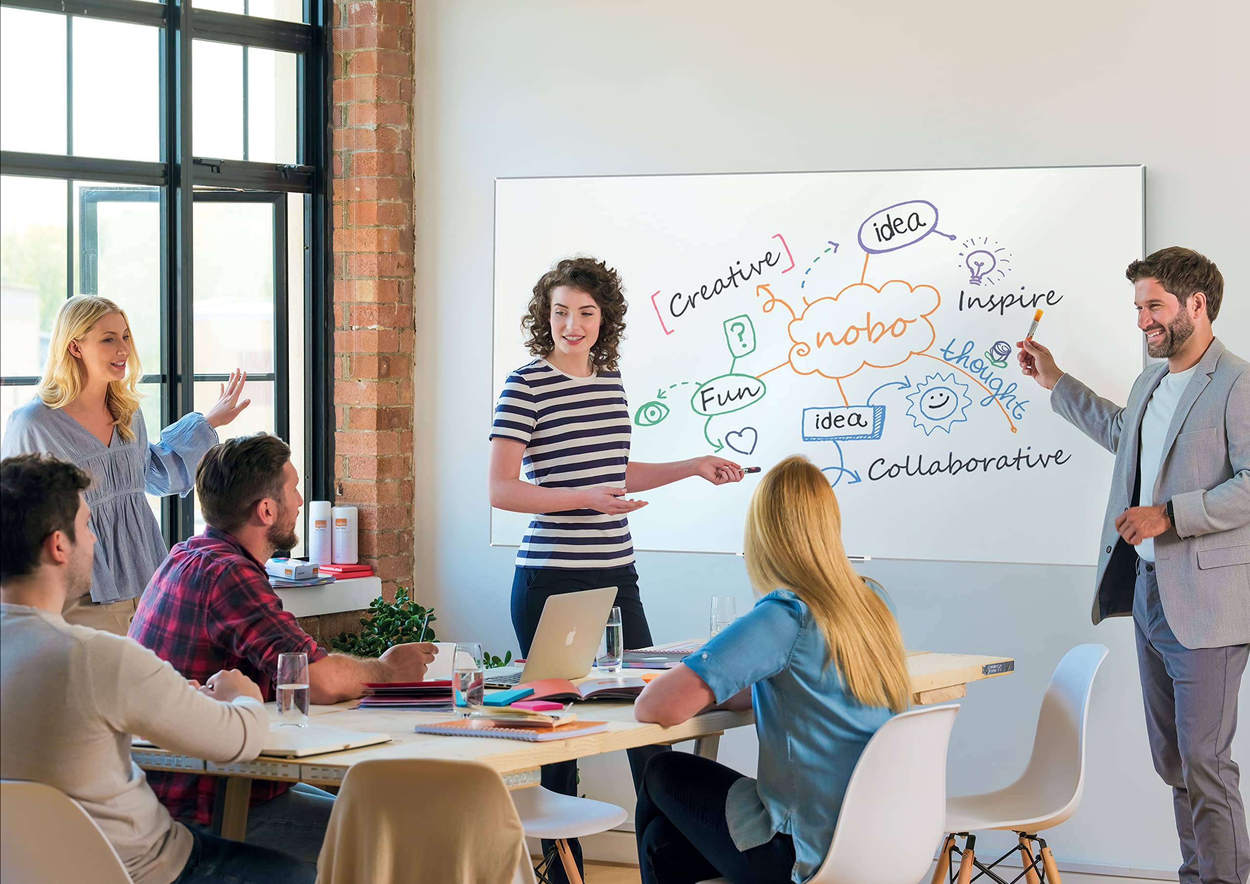 nobo-impression-pro-whiteboard-150x100-cm-nanostahl image 2