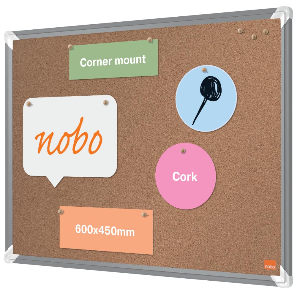 nobo-premium-plus-1915179-kork-notiztafel-45x60-cm-braun image 1