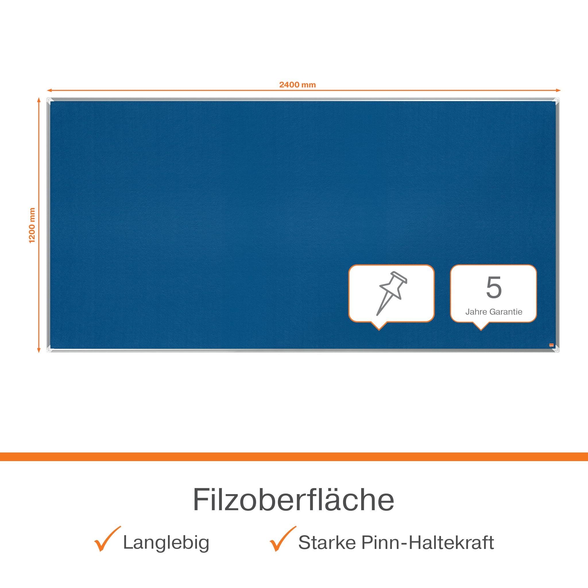 nobo-premium-plus-1915193-pinnwand-120x240-cm-filz-blau image 3