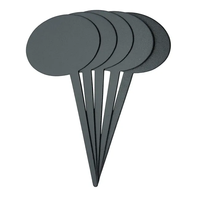 securit-silhouette-tag-bubble-5-einstecker-rund-18x8-schwarz image 1
