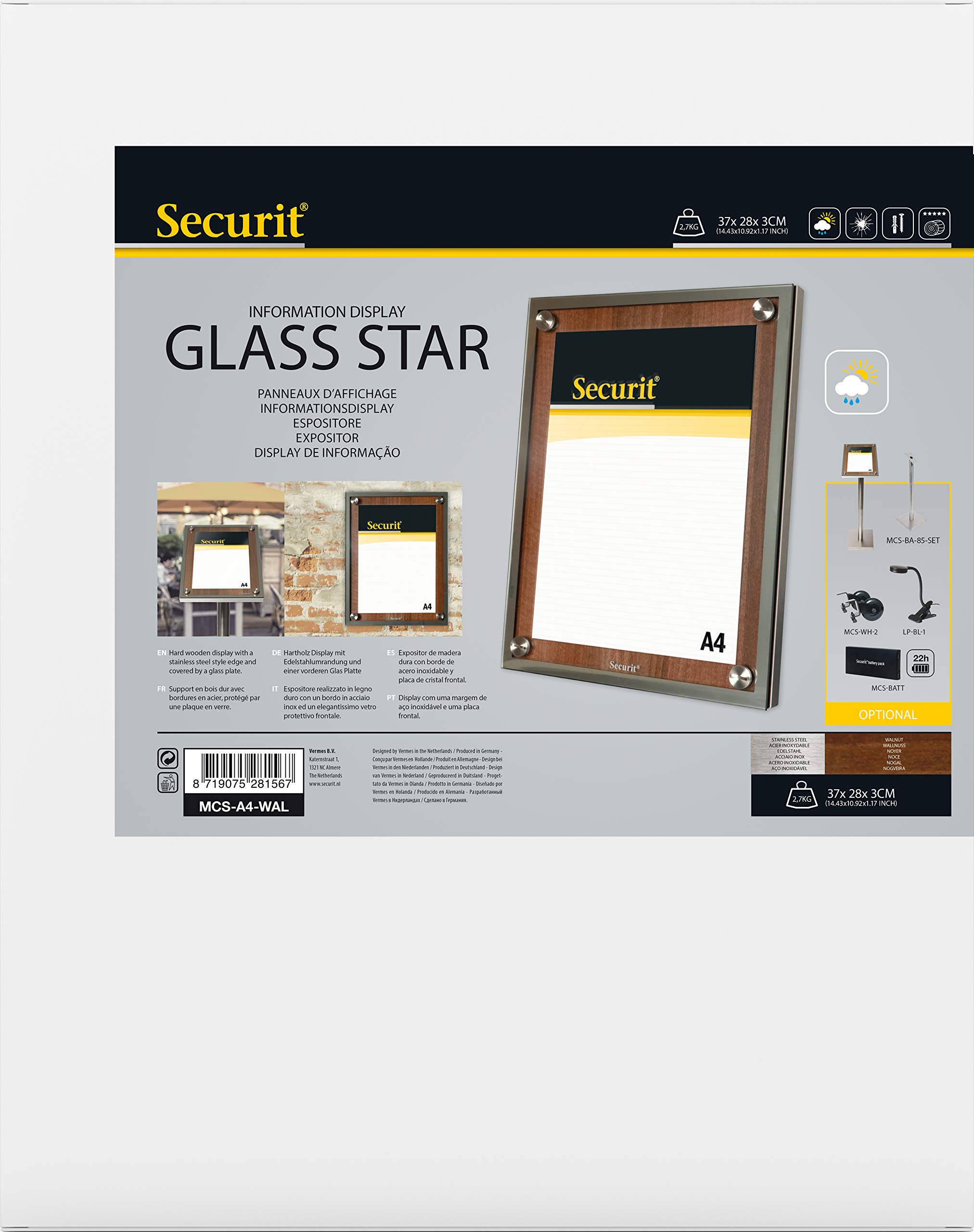 securit-glass-star-mcs-a4-wal-schaukasten-a4-walnuss image 3