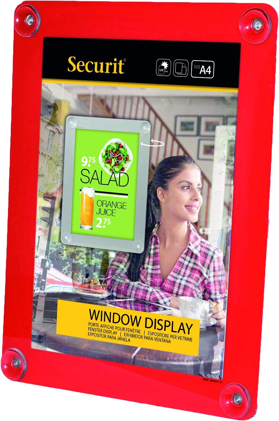 securit-crystal-fenster-schildhalter-a3-gelb-mit-saugn-pfen image 7