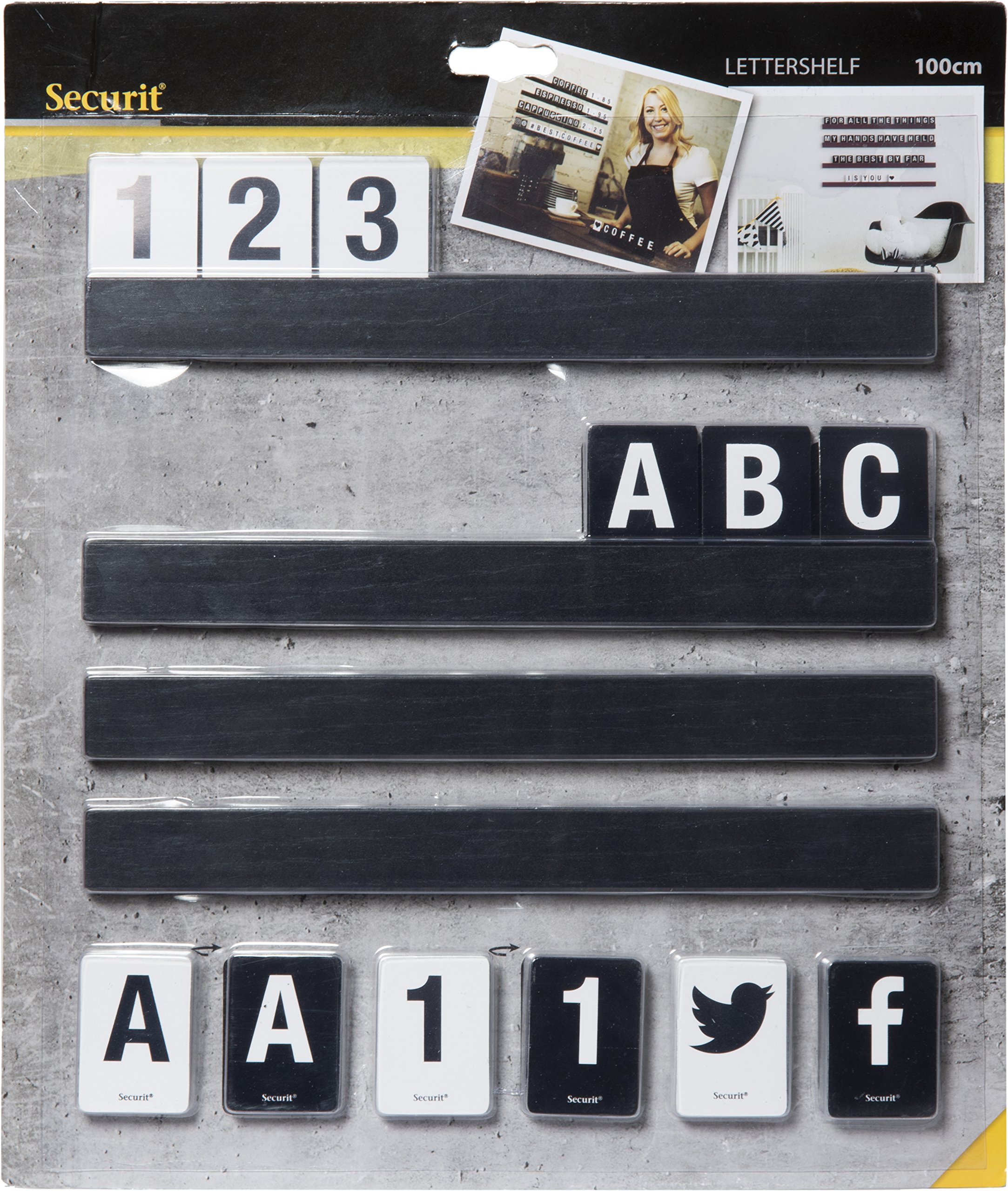 securit-magnetic-buchstaben-regal-teak-1-m-grau image 8