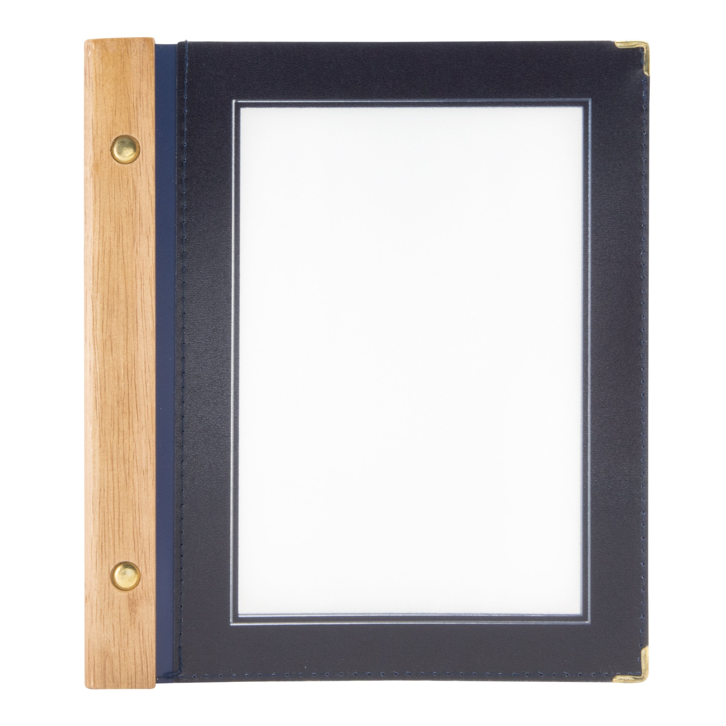 securit-woody-men-karte-a5-beige-holz-4-seiten image 1