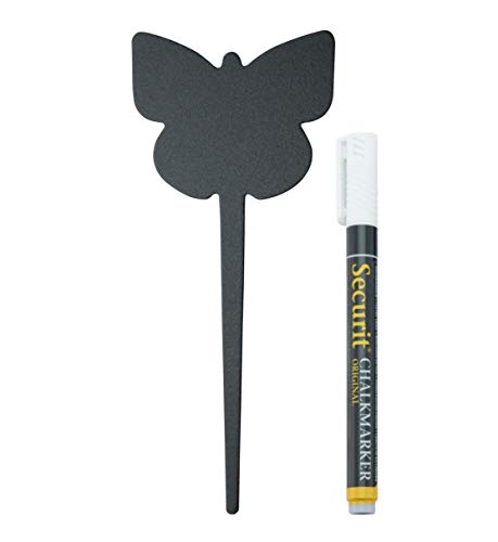 securit-silhouette-gartenstecker-schmetterling-5er-set-schwarz image 8