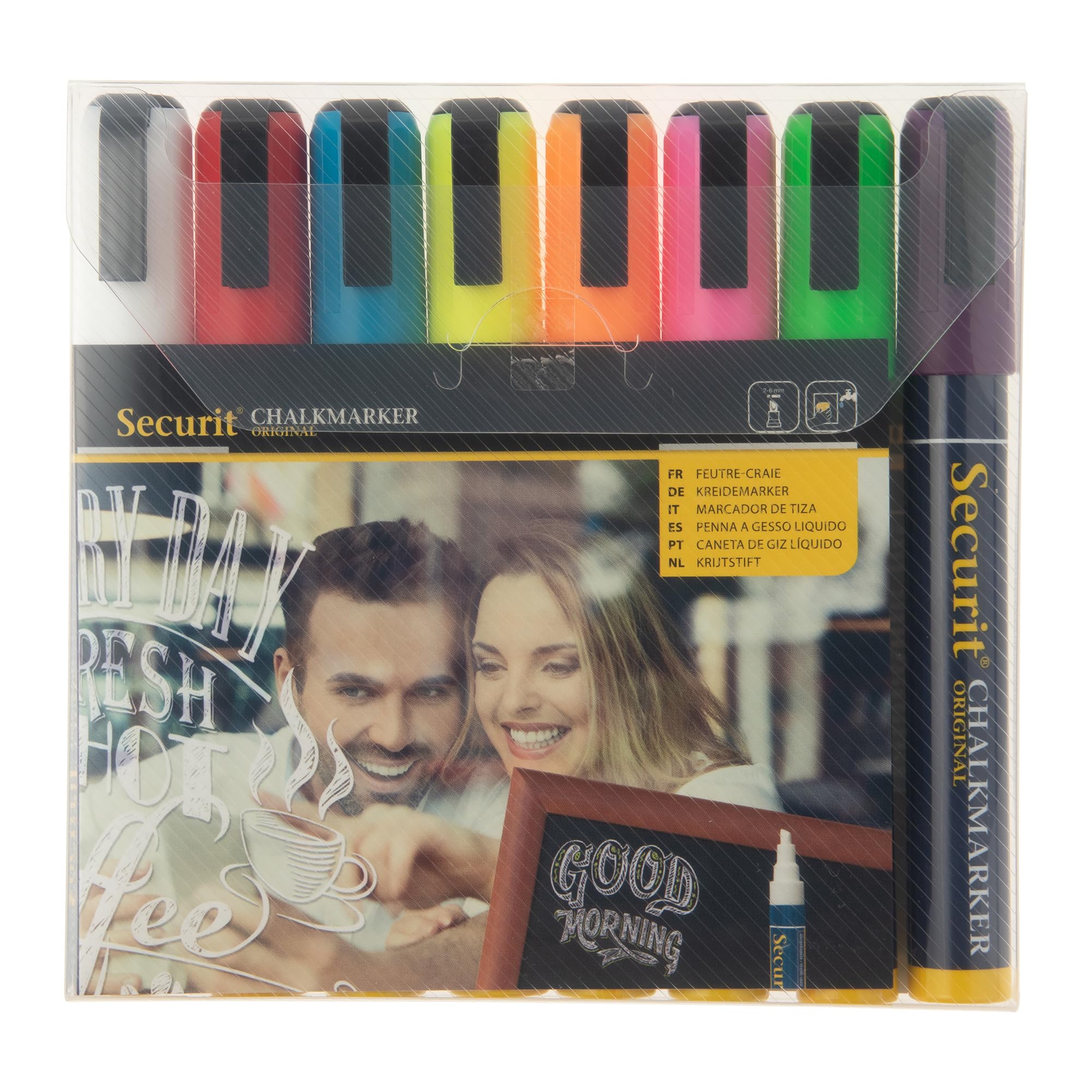 securit-original-kreidemarker-8er-bunt-2-6-mm-tafelmarker image 2
