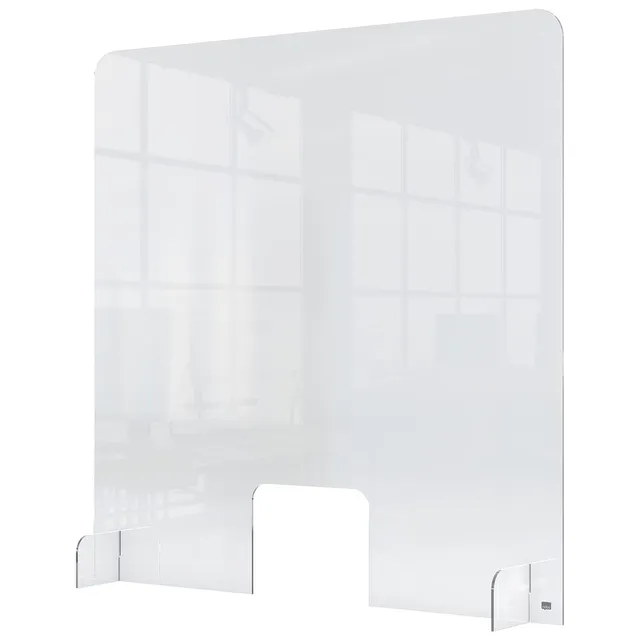 nobo-classic-steel-thekenaufsteller-durchreiche-700x850-mit-loch image 1