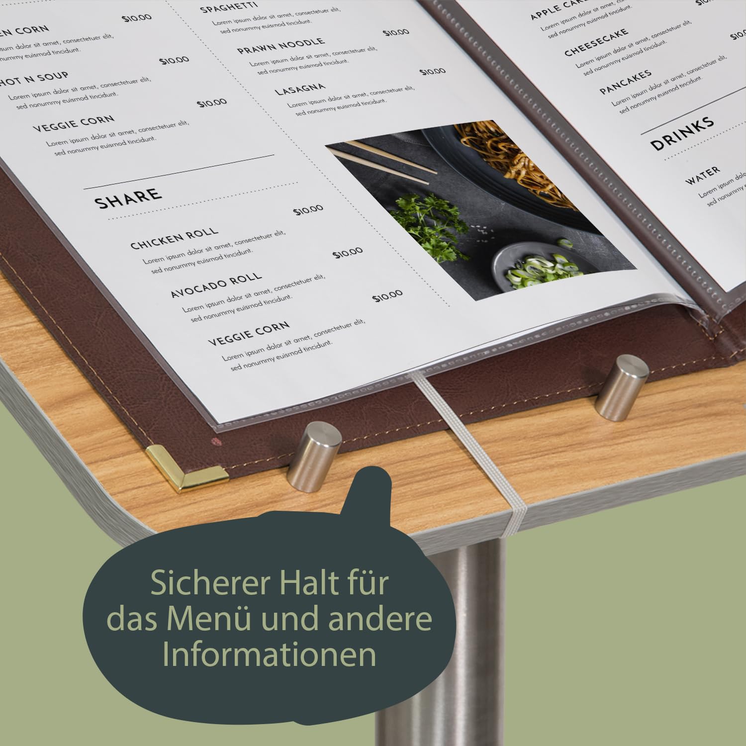 securit-universal-infodisplay-a4-edelstahl-mit-standpfosten image 3