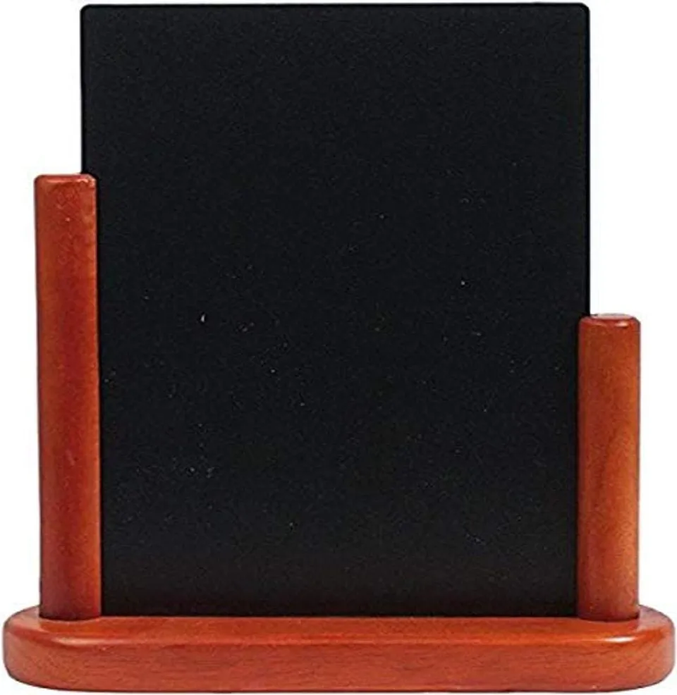 securit-elegant-tischtafel-mahagoni-doppelseitig-a5 image 1