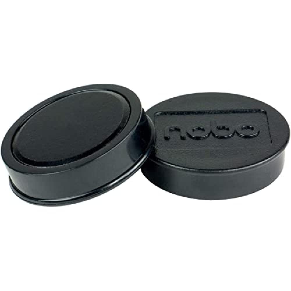 nobo-glide-1915305-whiteboard-magnete-38-mm-schwarz-10-stk image 1