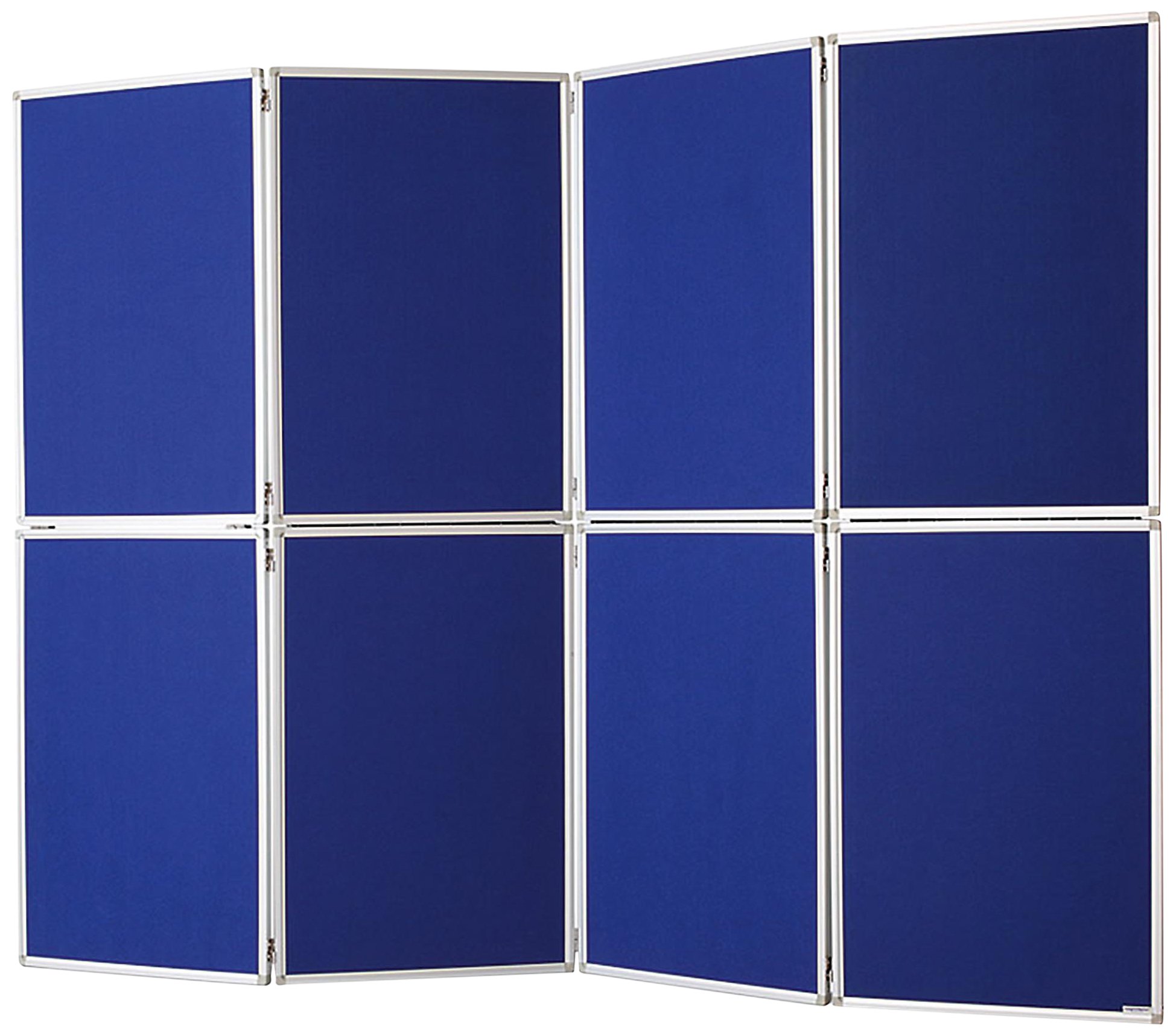 magnetoplan-variopin-pr-sentationswand-8-panel-blau-faltbar image 1