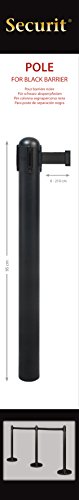 securit-retractable-absperrpfosten-mit-band-100cm-schwarz-edelstahl image 7