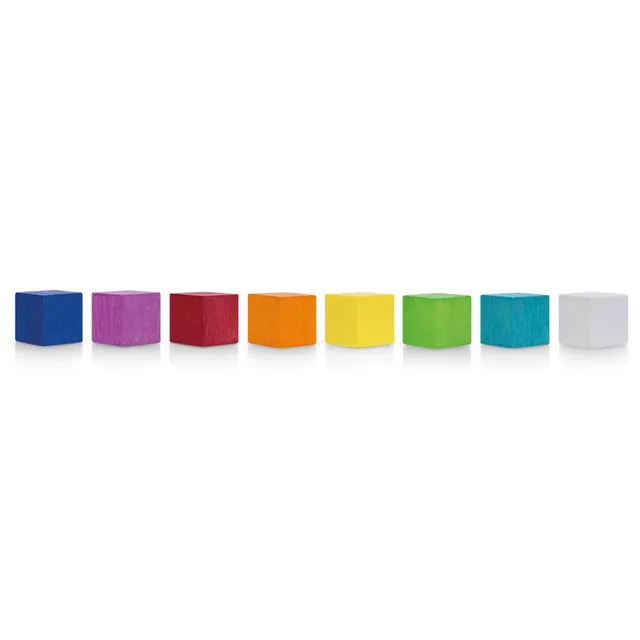 magnetoplan-wood-series-cube-magnete-8-stu00fcck-bunt-20mm-neodym image 1